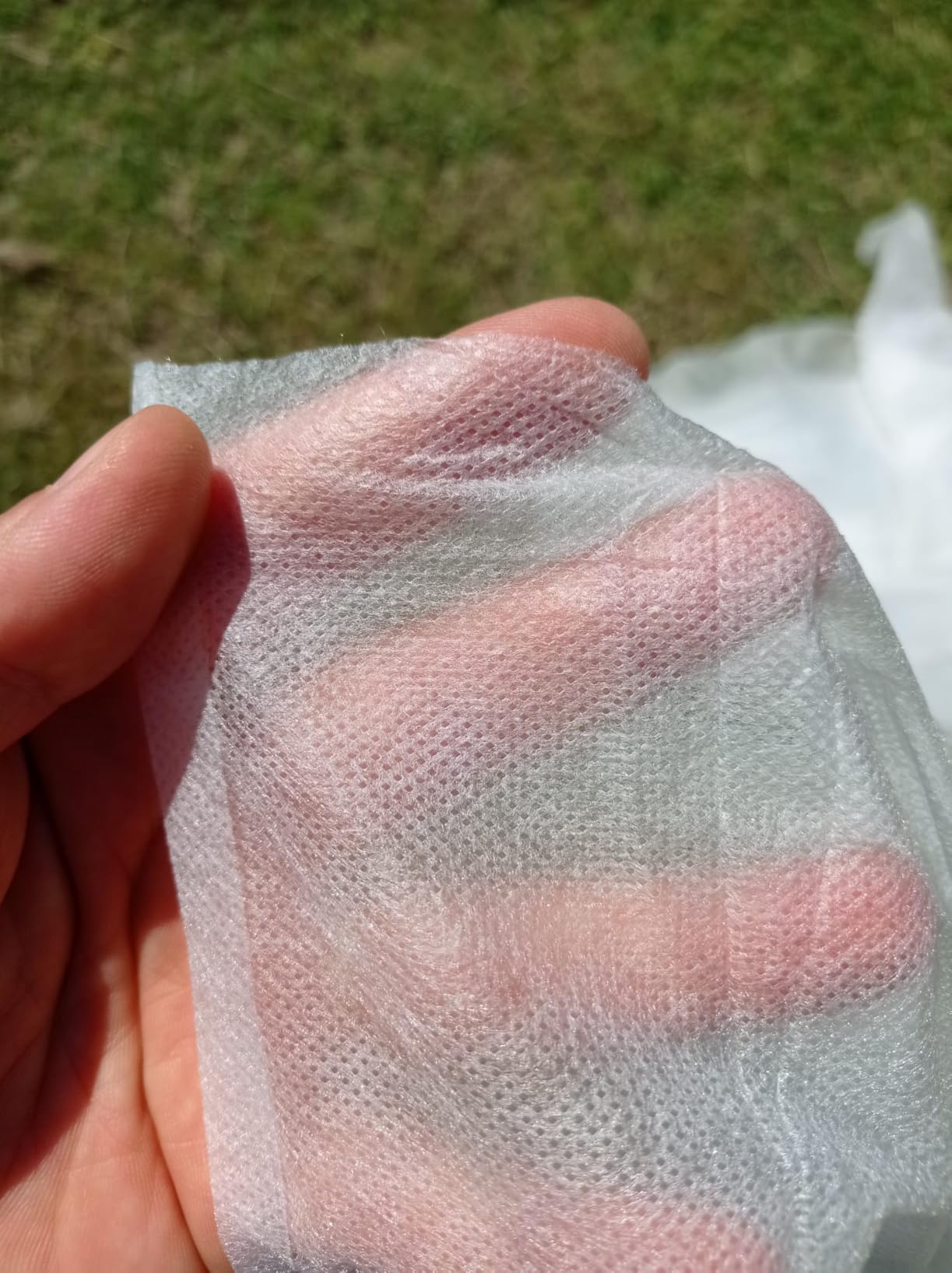 Amazon Basics Telo piante antigelo 3x9,1 m bianco