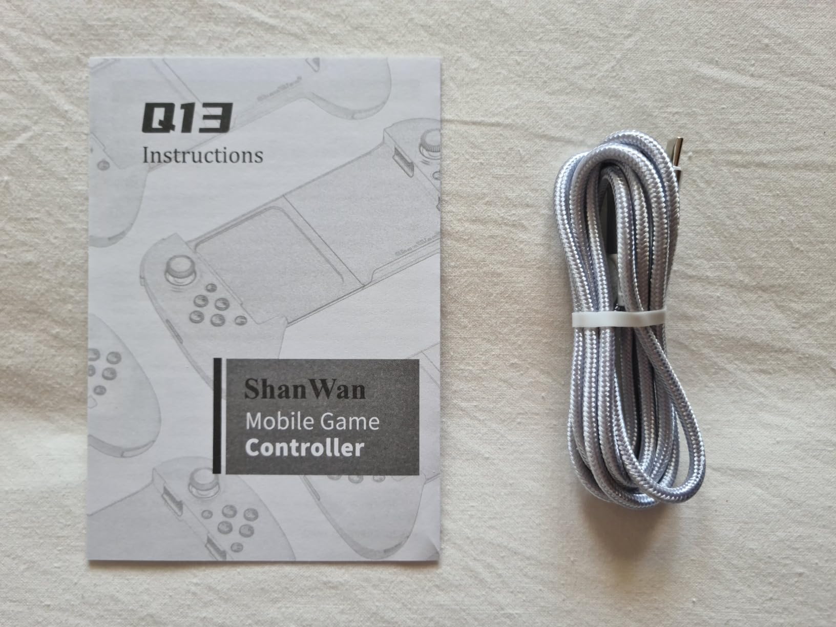 ShanWan Controller Mobile Bluetooth Bianco per Android iOS