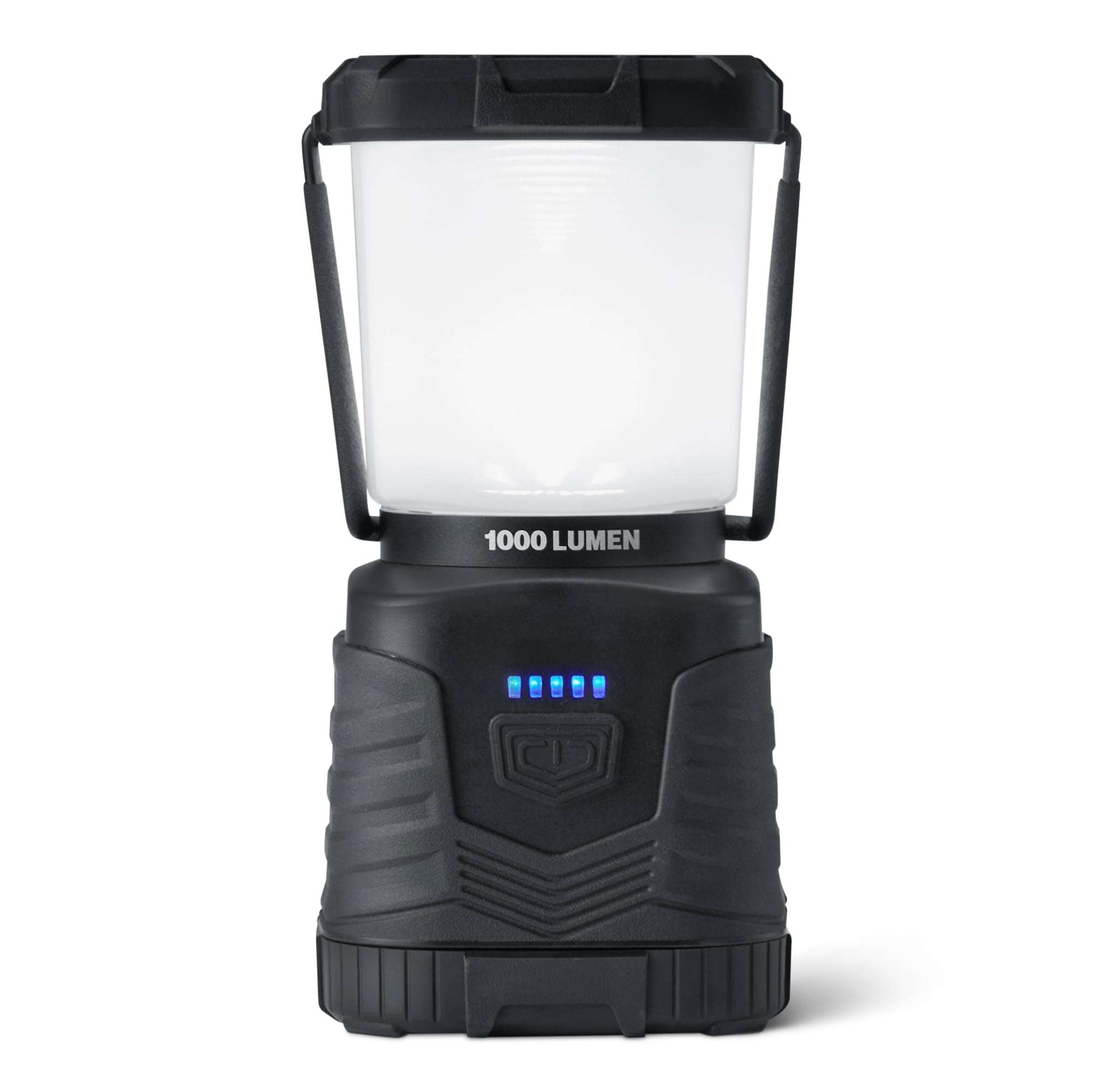 Amazon Basics Lanterna Campeggio LED 1000 Lumen Nera