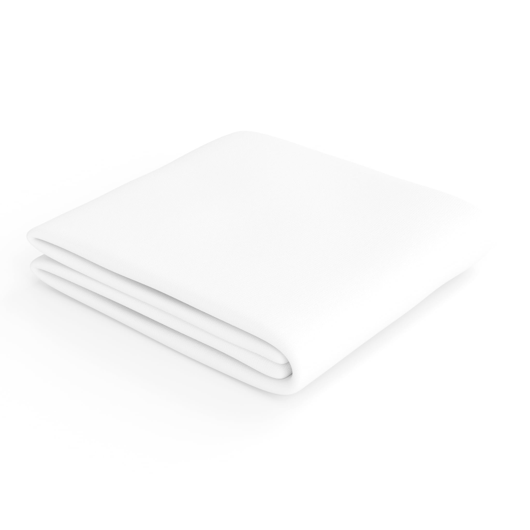 AmazonBasics Lenzuolo con Angoli 140x200 Bianco Jersey Cotone