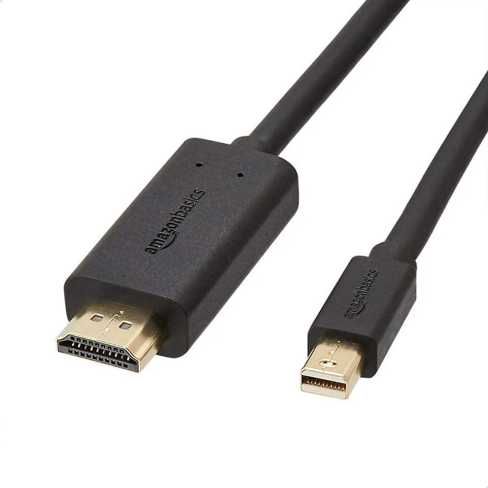 AmazonBasics Cavo Mini DisplayPort HDMI 1,83m Nero Full HD