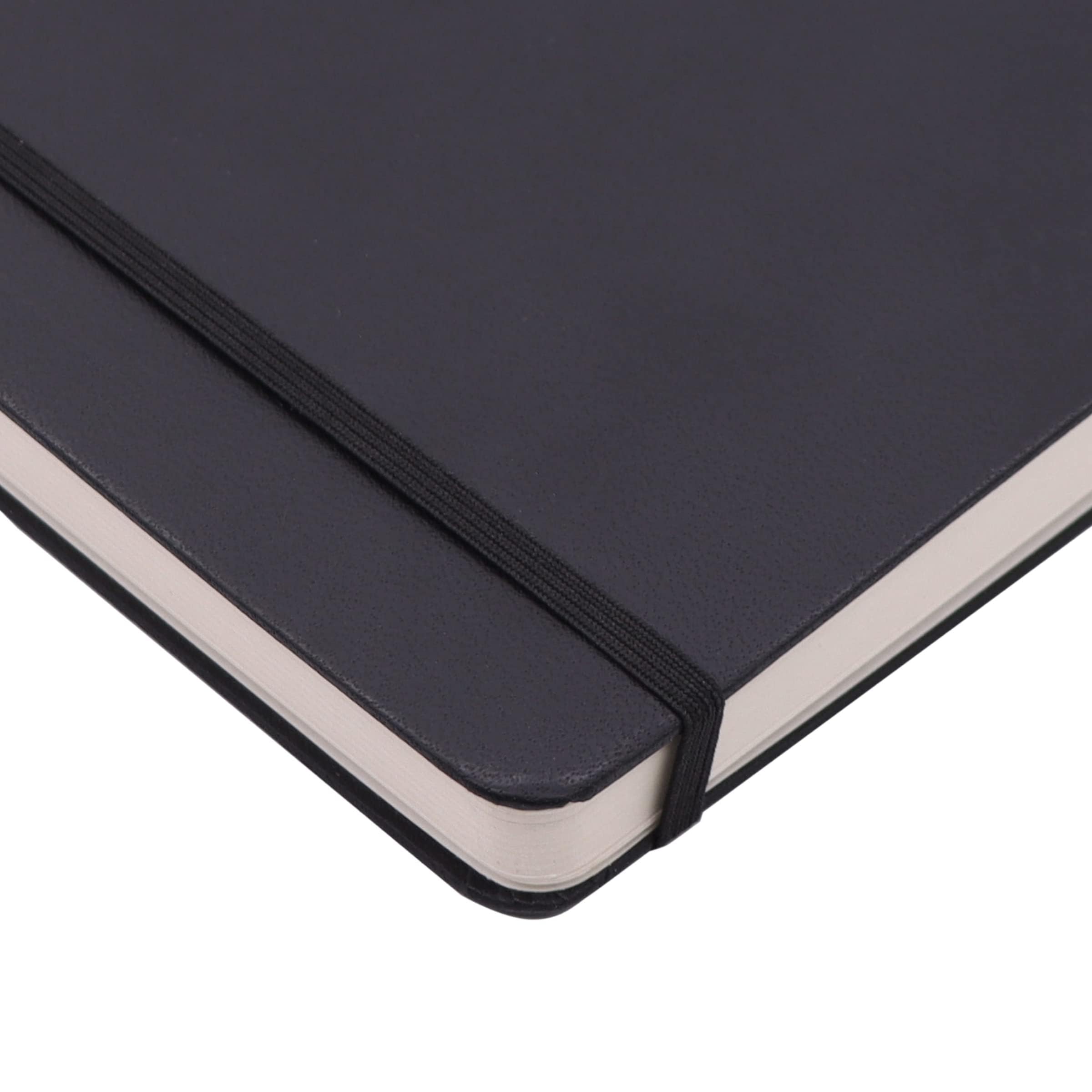Amazon Basics blocco schizzi nero 21x13 cm 72 pagine 200 g