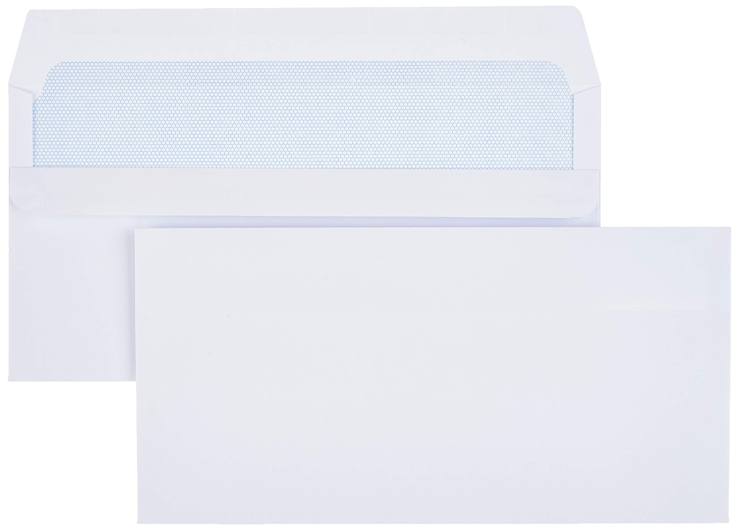AmazonBasics Buste Autosigillanti DL Bianche 100g 500 Pezzi