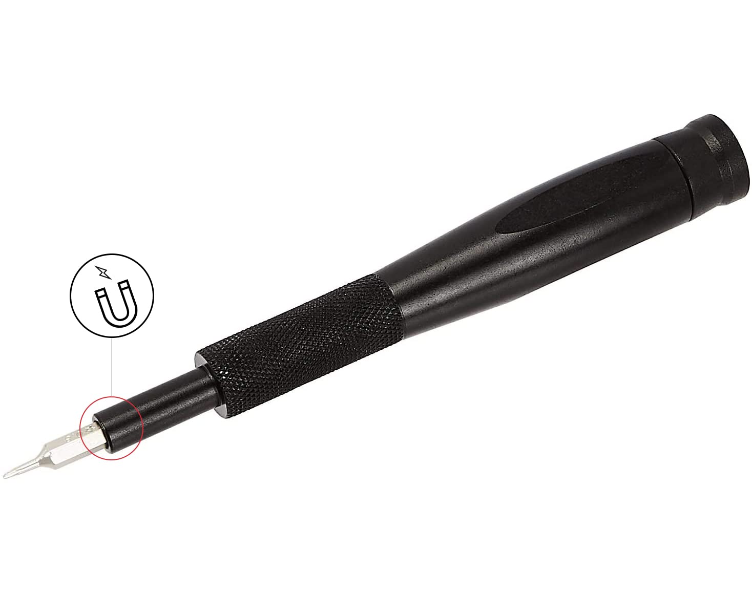 AmazonBasics Set Cacciaviti Precisione 32 Pezzi Rossi Magnetici