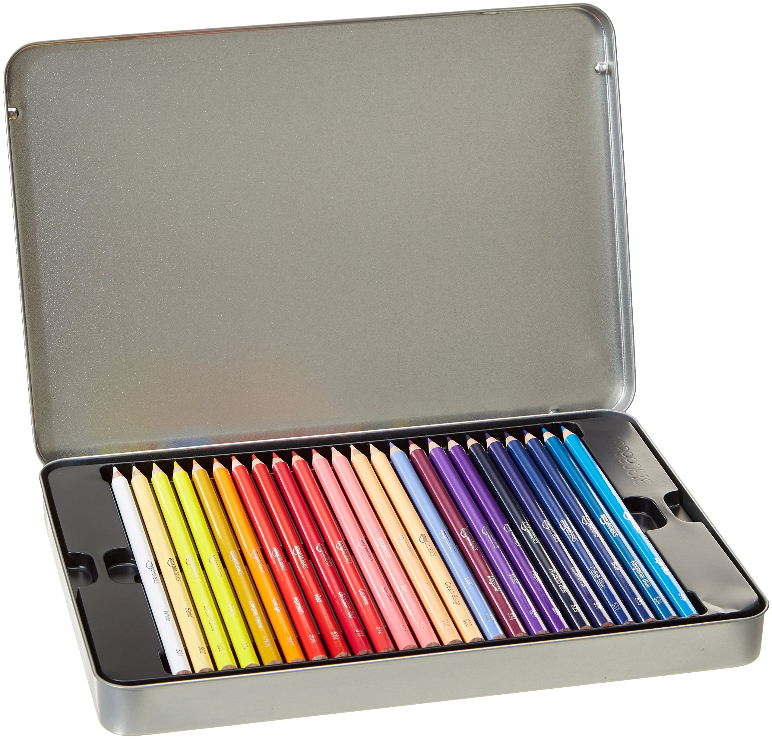 Amazon Basics Matite Colorate 48 Colori Set Scuola e Disegno