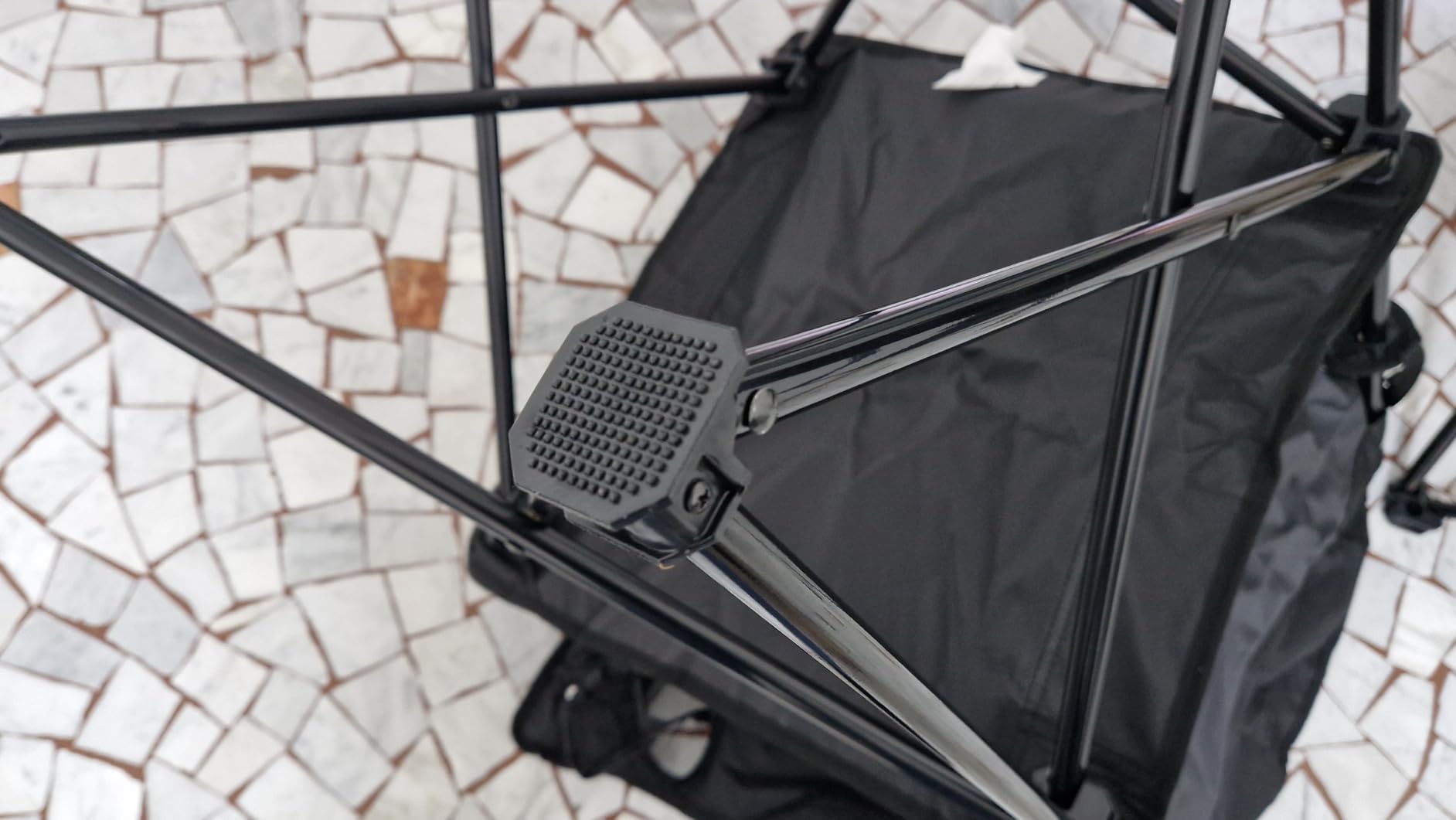 Amazon Basics Sedie Campeggio Pieghevoli Nere 2 Pezzi Acciaio