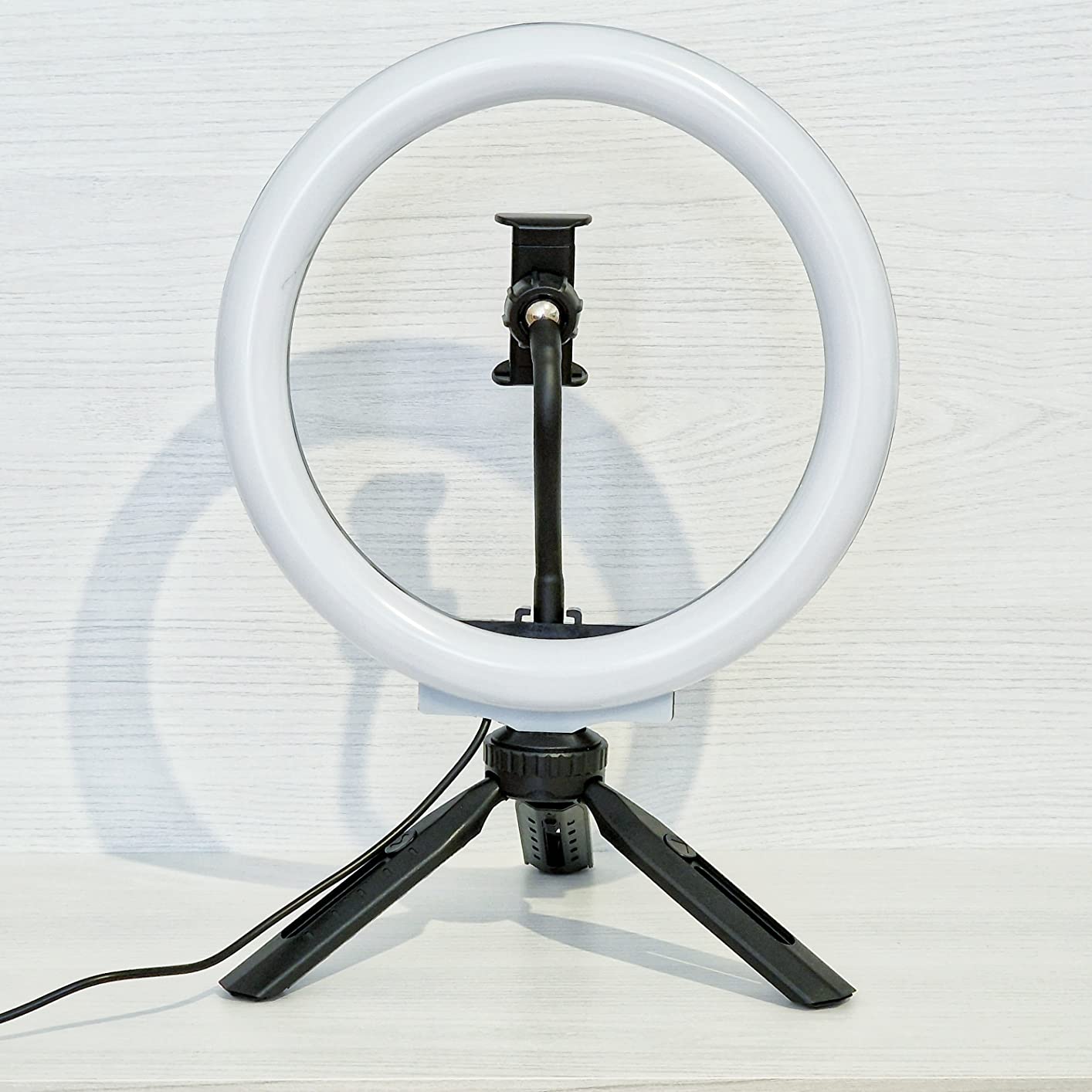 RealPlus Luce ad Anello Ring Light 10 Pollici con Treppiede