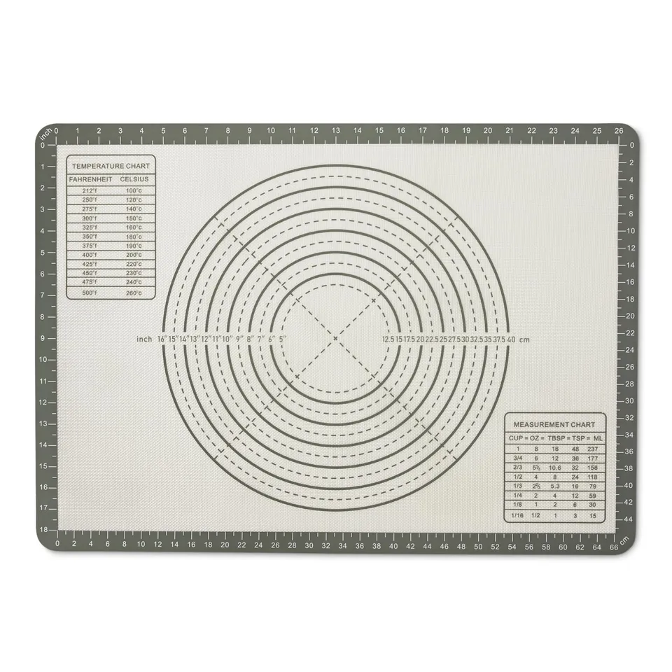Amazon Basics Tappetino Forno Silicone XL 71x51 cm Antiaderente