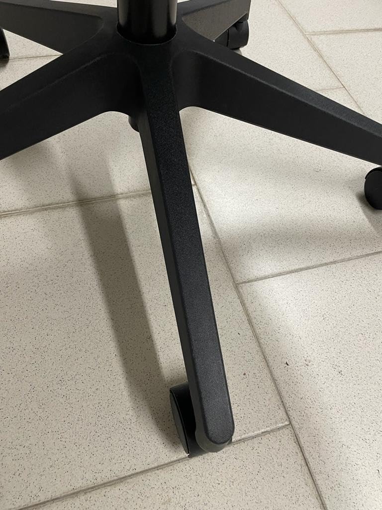 Amazon Basics Sedia Ufficio Ergonomica Senza Poggiatesta Grigio