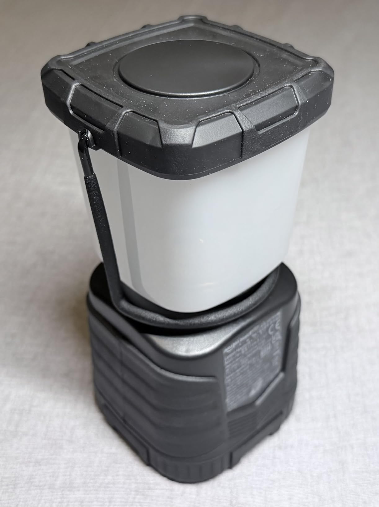 Amazon Basics Lanterna Campeggio LED 1000 Lumen Nera