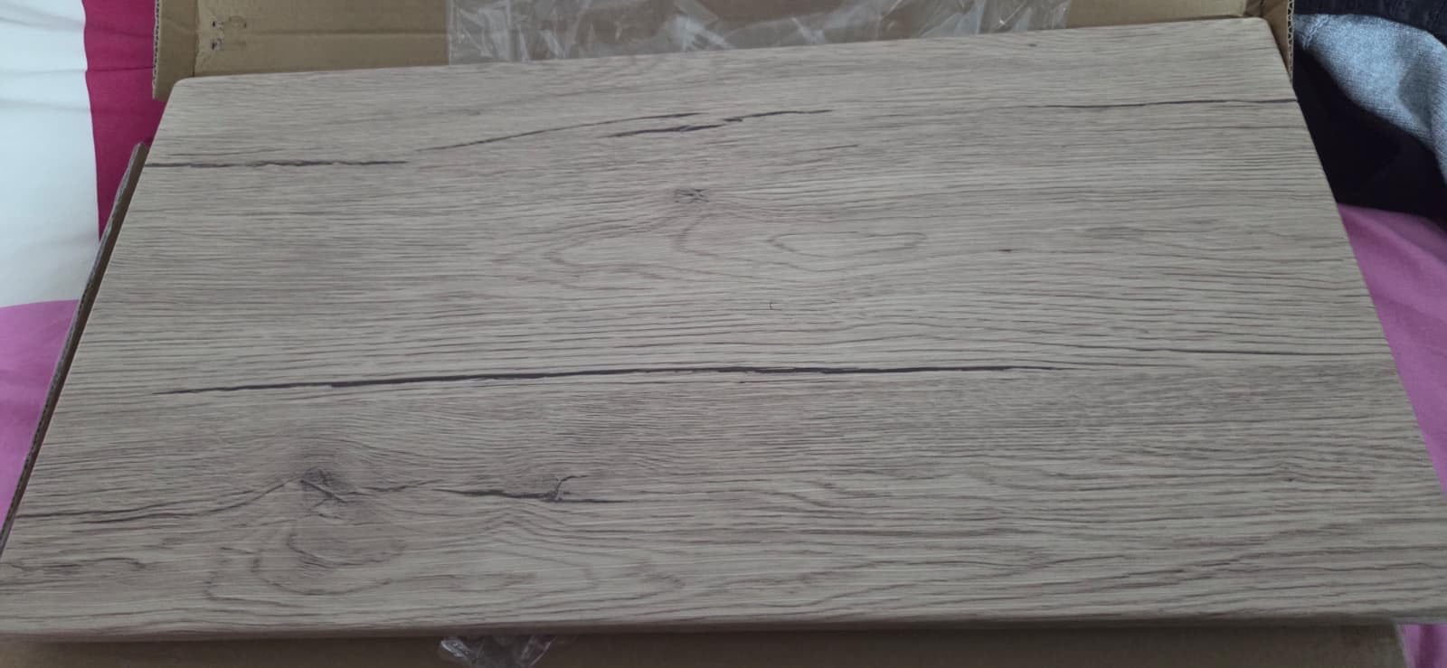 Amazon Basics libreria pieghevole 4 ripiani rovere 125 cm