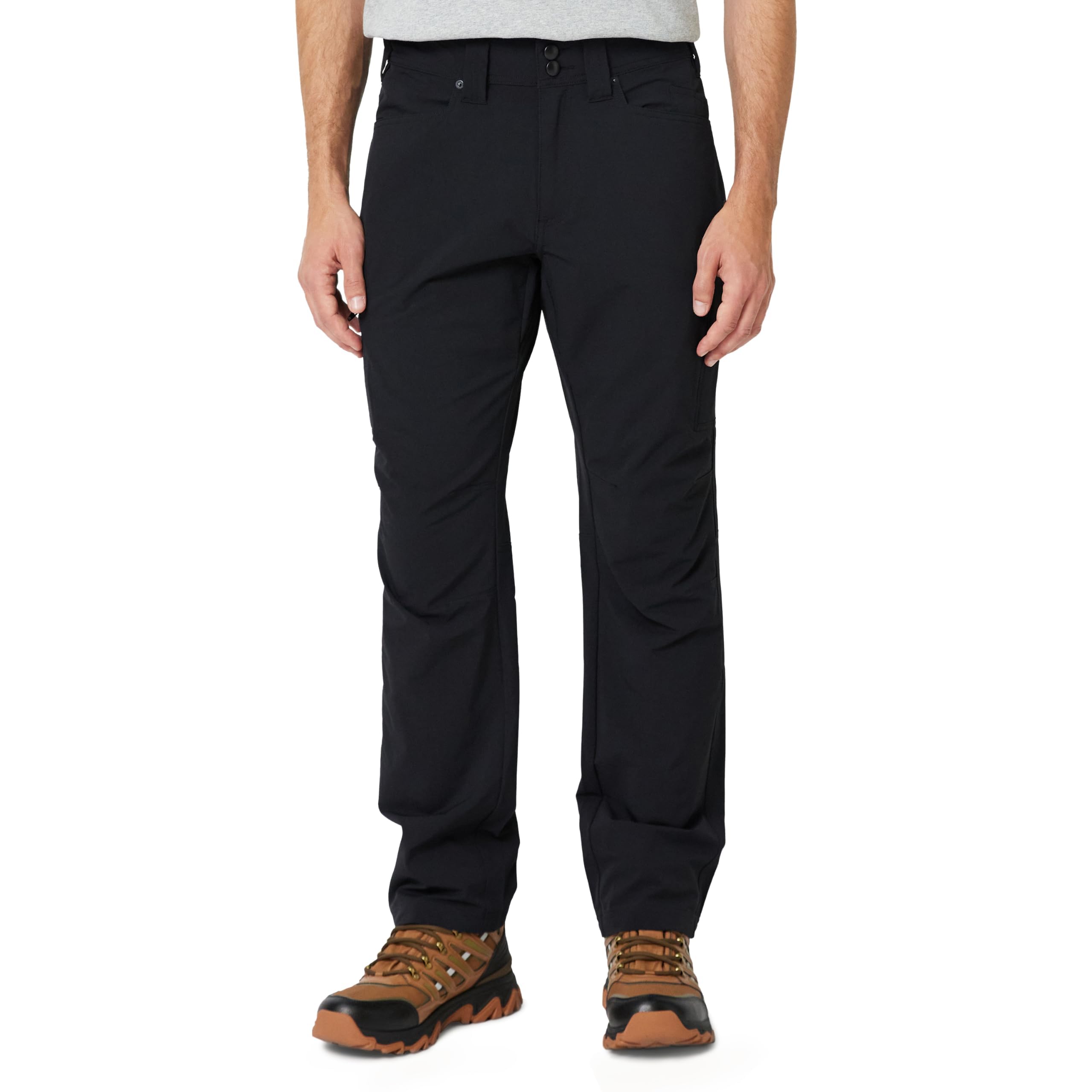 AmazonBasics pantaloni utility ibridi uomo 38W/30L carbone