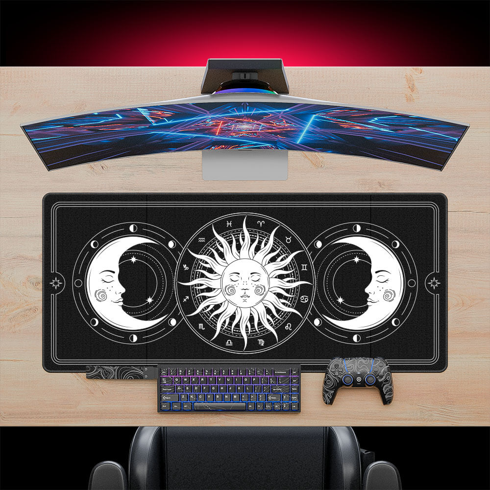 Aim Controller Zodiac XXL mousepad tappetino mouse esteso