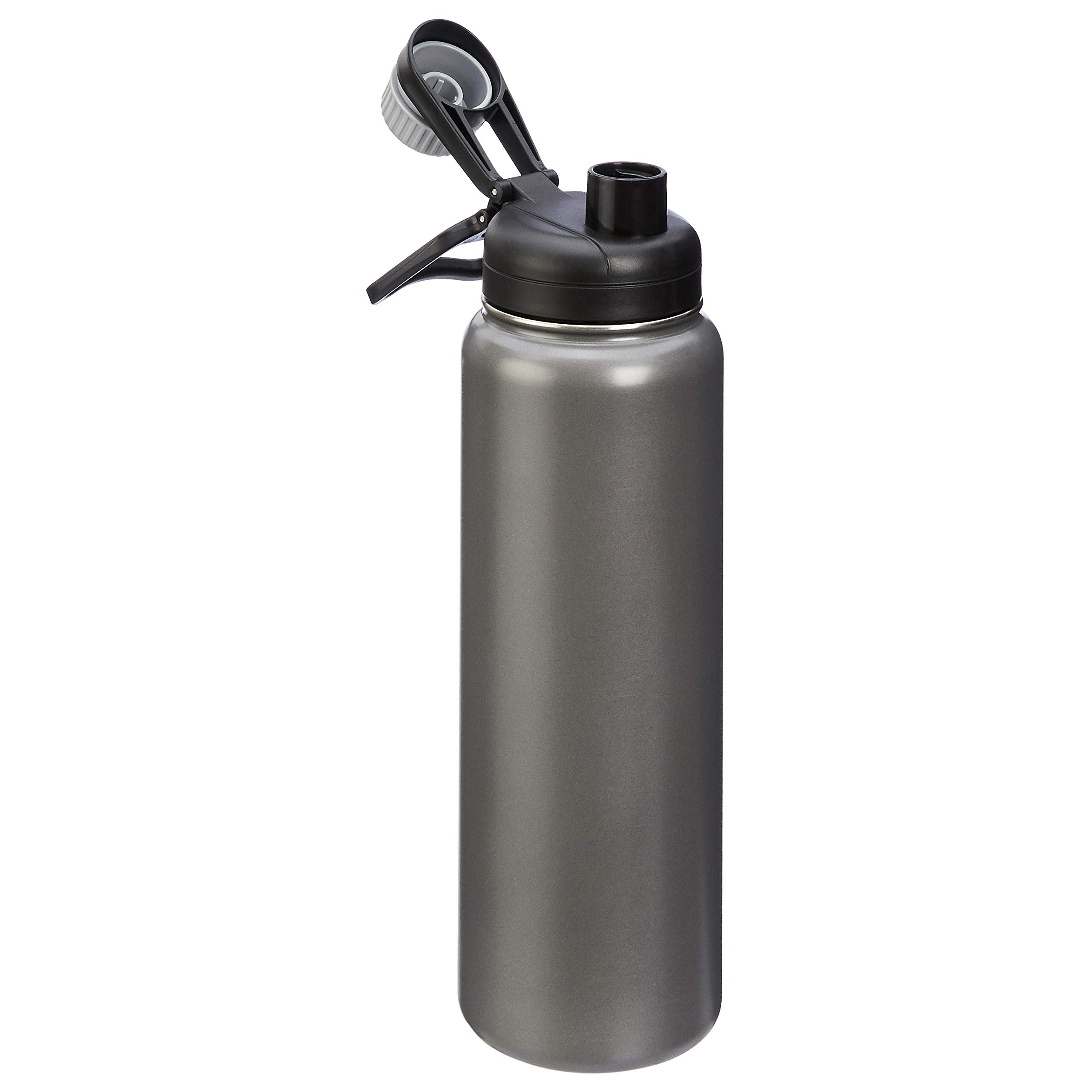 AmazonBasics Bottiglia Termica Acciaio 890 ml Grigio Beccuccio