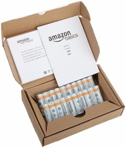 Amazon Basics Batterie Alcaline AAAA 1,5V 8 Pezzi Lunga Durata