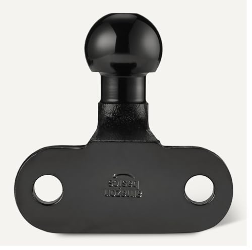 Amazon Basics Sfera Traino 50 mm Nera 3500 kg Acciaio