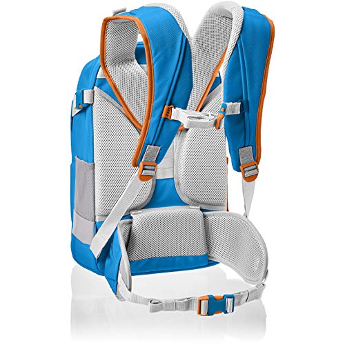 AmazonBasics Zaino Ergonomico Blu 30 Litri Impermeabile
