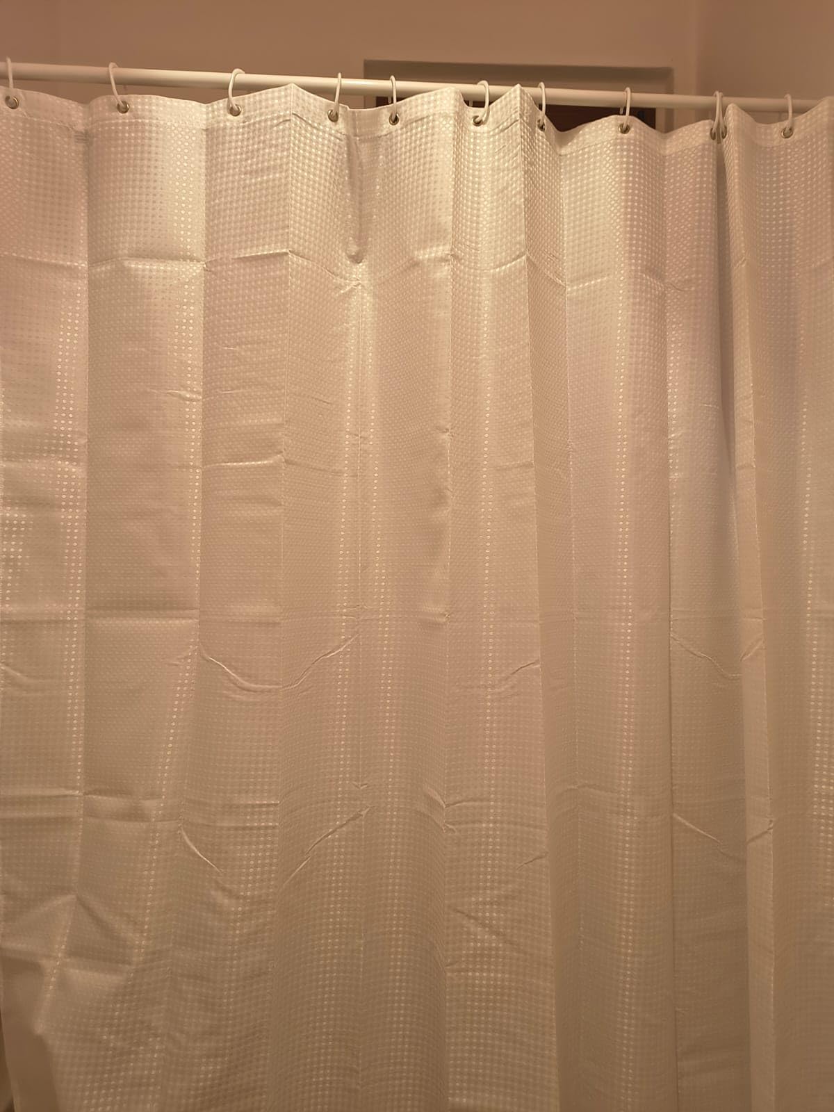 Amazon Basics tenda doccia poliestere 183x183 bianco