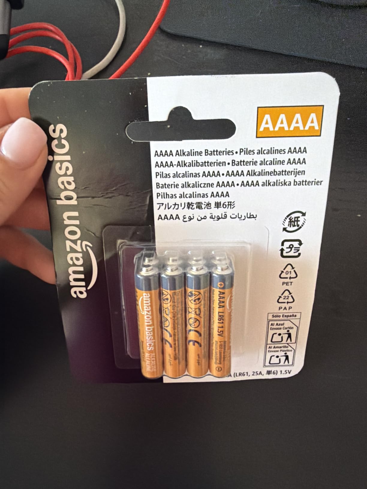 Amazon Basics batterie alcaline AA 1,5V confezione da 48 lunga durata