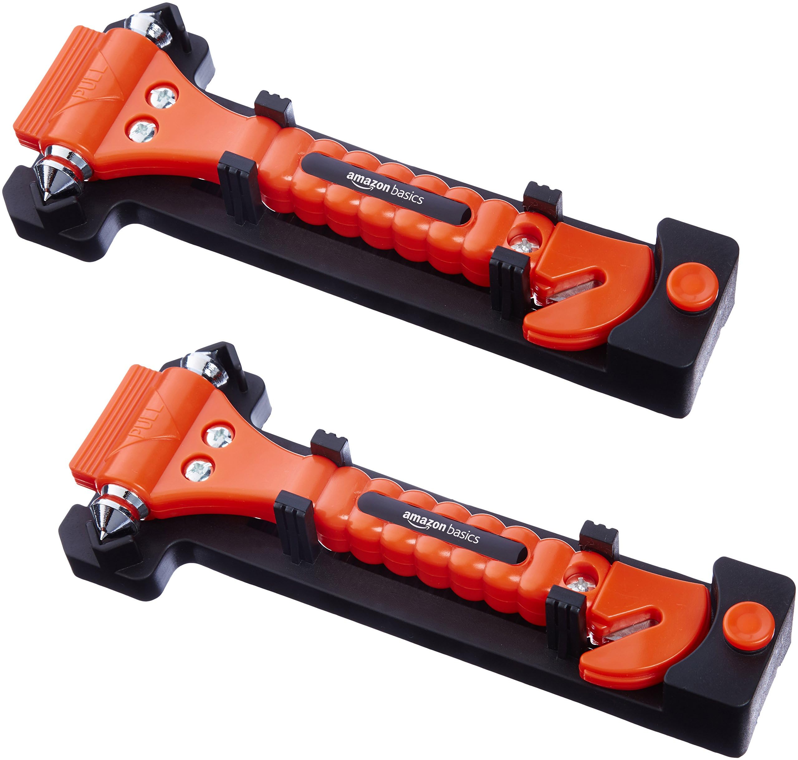 AmazonBasics martello emergenza rompivetro taglierino 2 pezzi