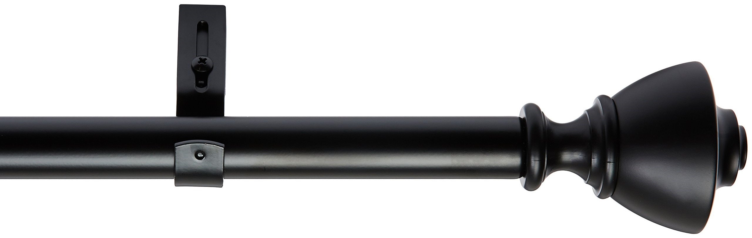 AmazonBasics Bastone per Tenda 180-365 cm Nero Urna