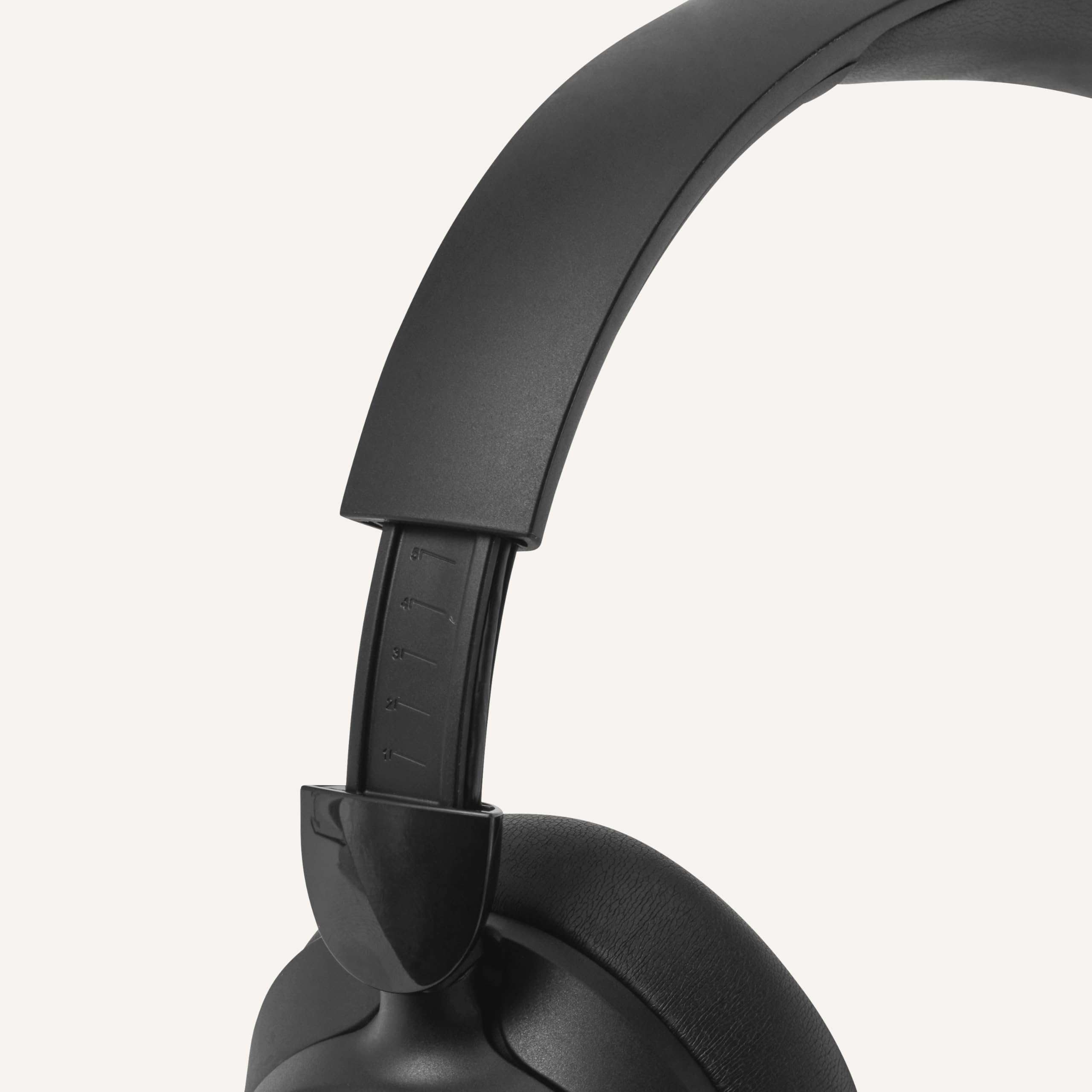 Amazon Basics Cuffie Wireless Bluetooth 5.3 ANC Nere 35 Ore