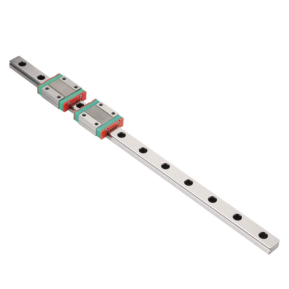 Elprico Guida Lineare MGN12H 300 mm 2 Pezzi per CNC