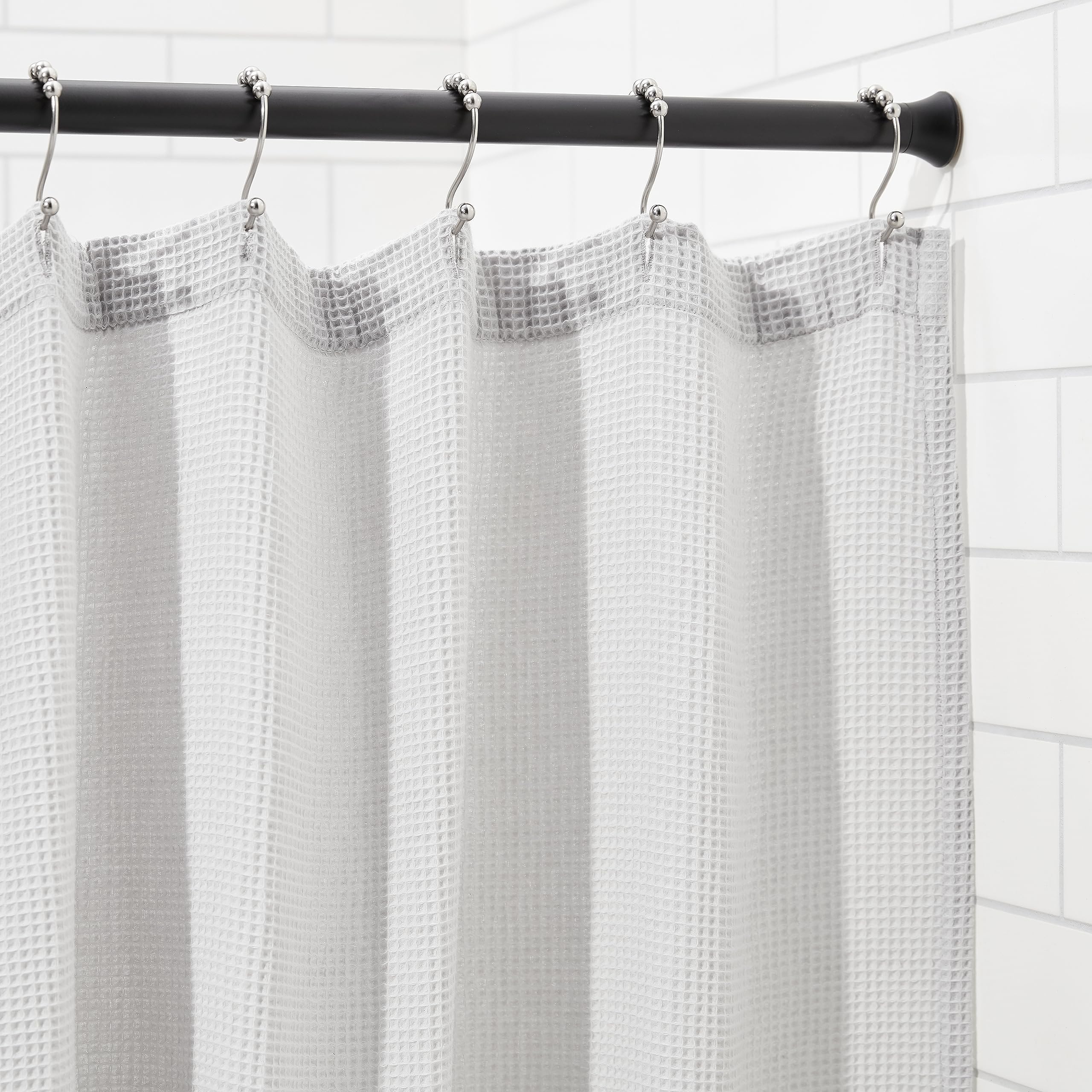 Amazon Basics bastone tenda doccia bianco 91-137 cm