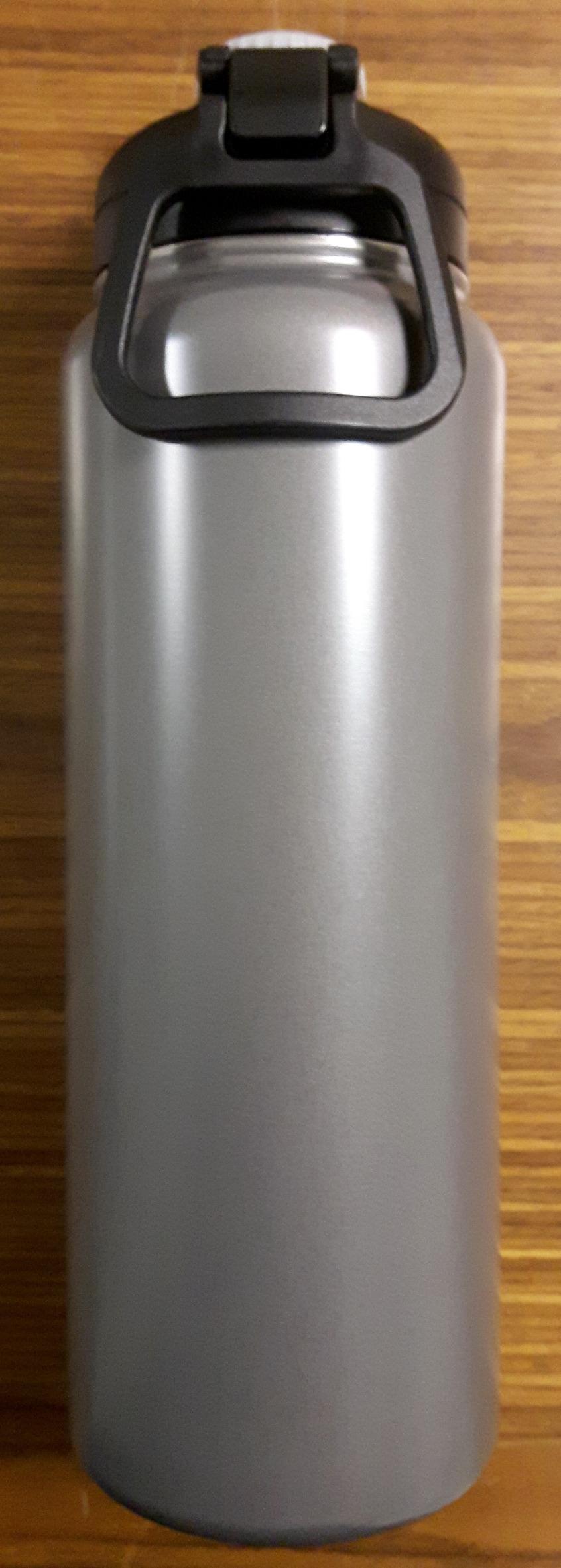 AmazonBasics Bottiglia Termica Acciaio 890 ml Grigio Beccuccio
