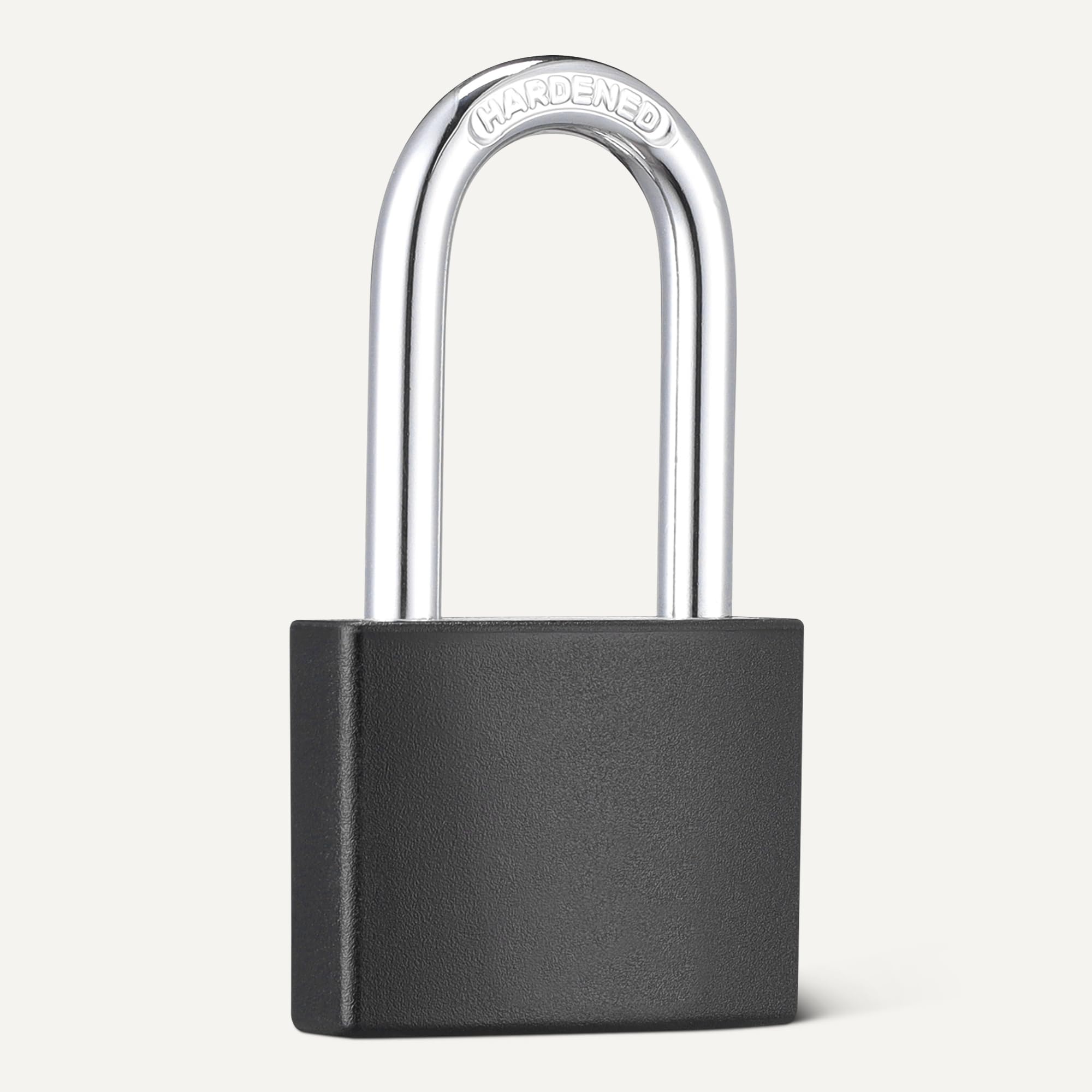 Amazon Basics Lucchetto arco lungo 4,3 cm nero 2 chiavi