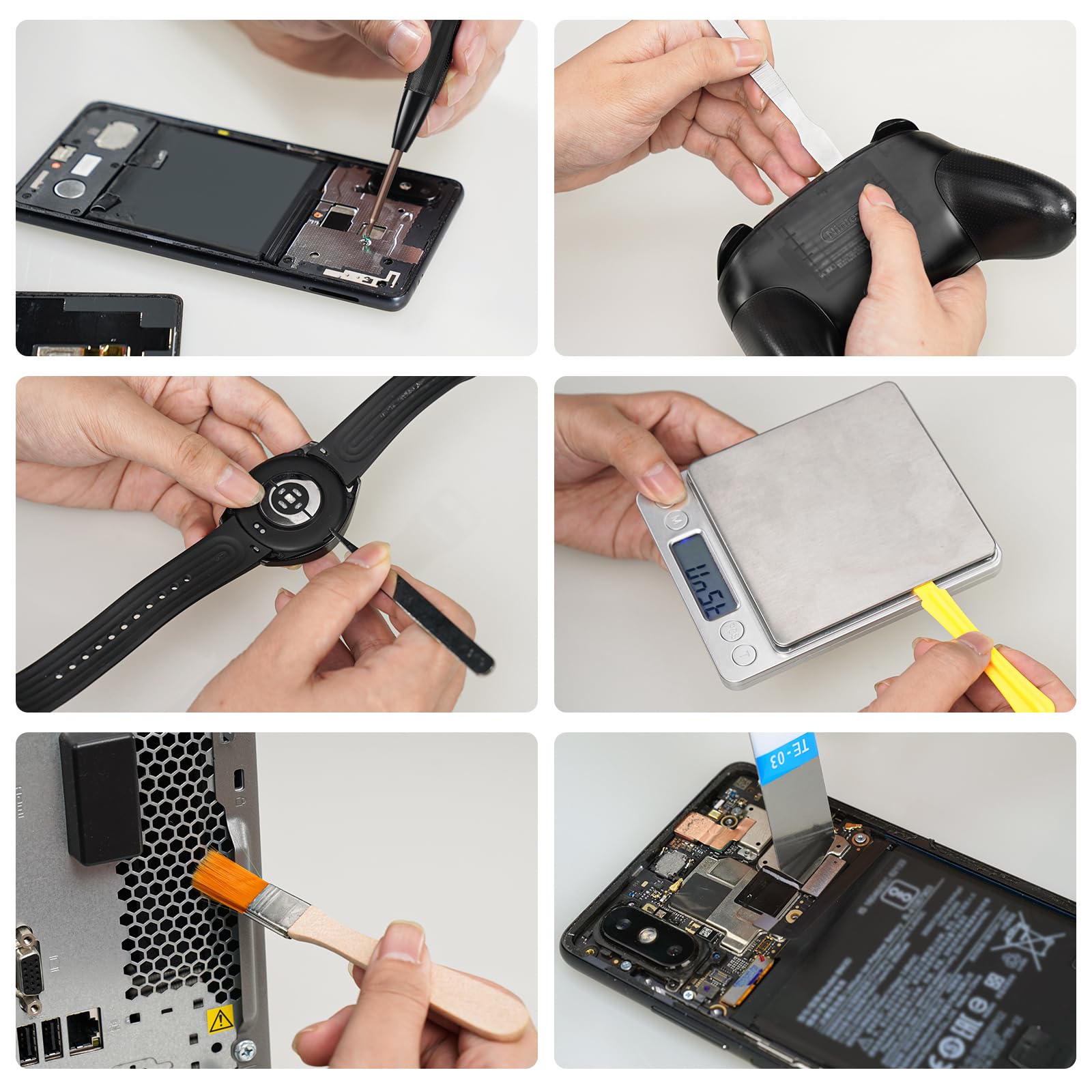 RealPlus Kit Riparazione Telefono 30 Pezzi Cacciaviti