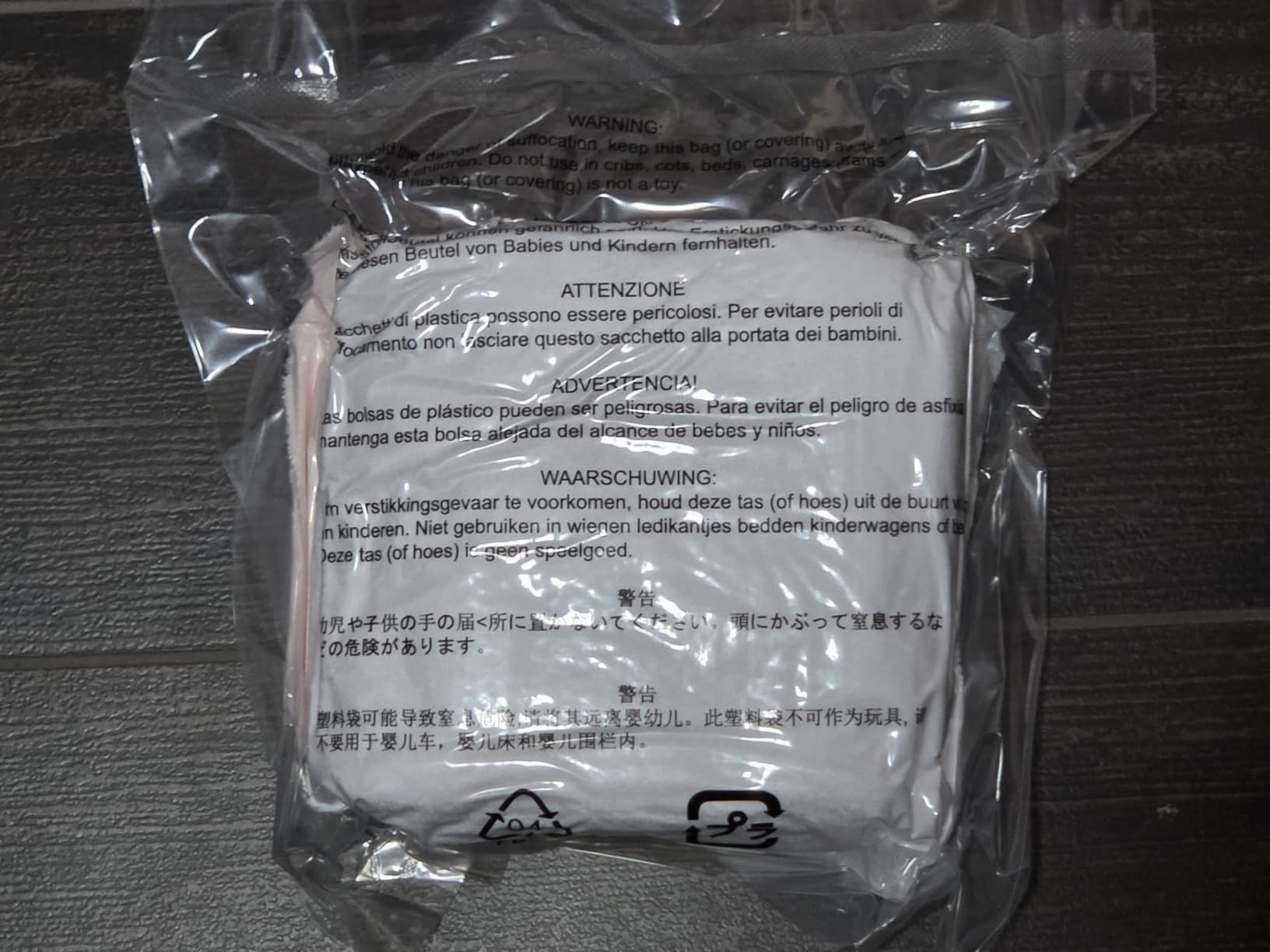 Amazon Basics turbante capelli microfibra 2 pezzi grigio rosa