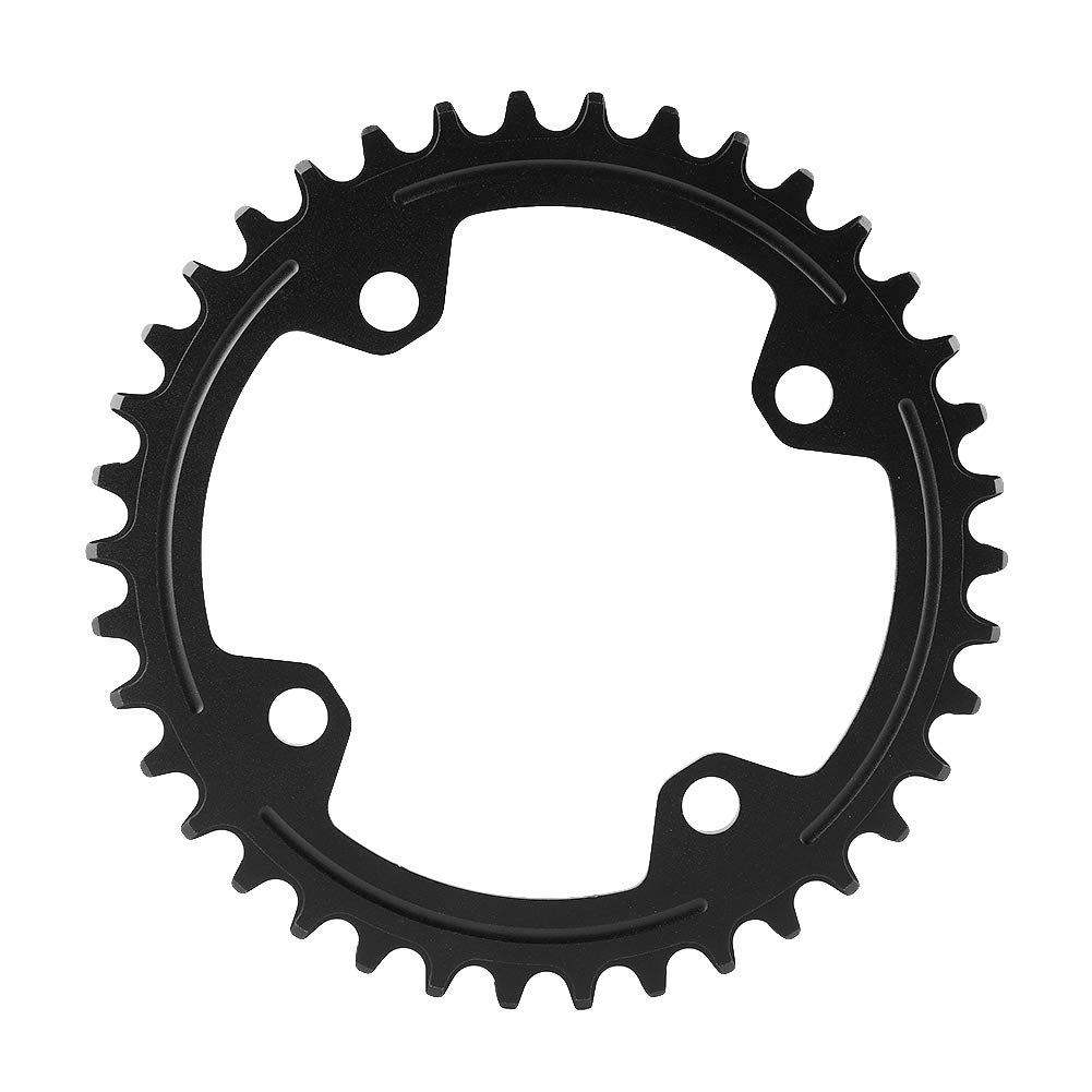 Elprico corona bici 38T BCD 104 nera alluminio