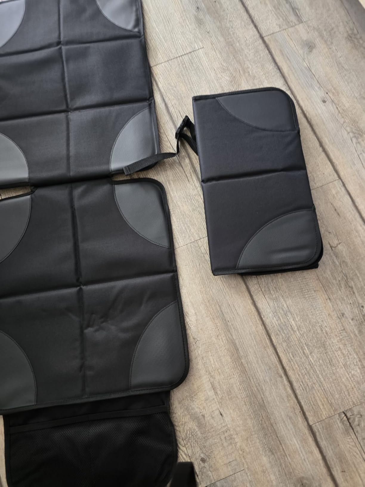 Amazon Basics Coprisedile Auto Posteriore 2 Pezzi Nero