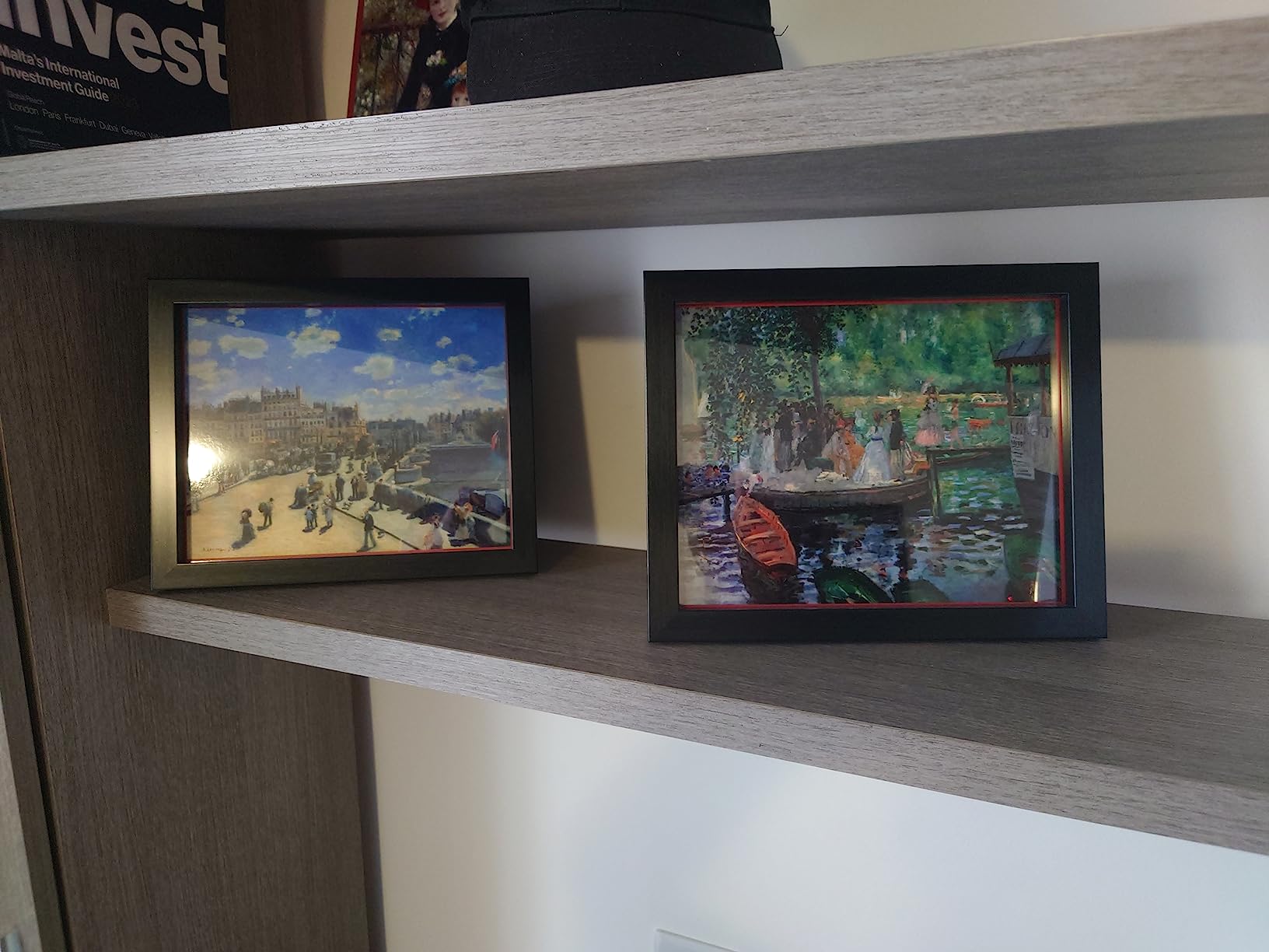 Amazon Basics Cornice Foto 20x25 cm Nero 2 Pezzi Vetro