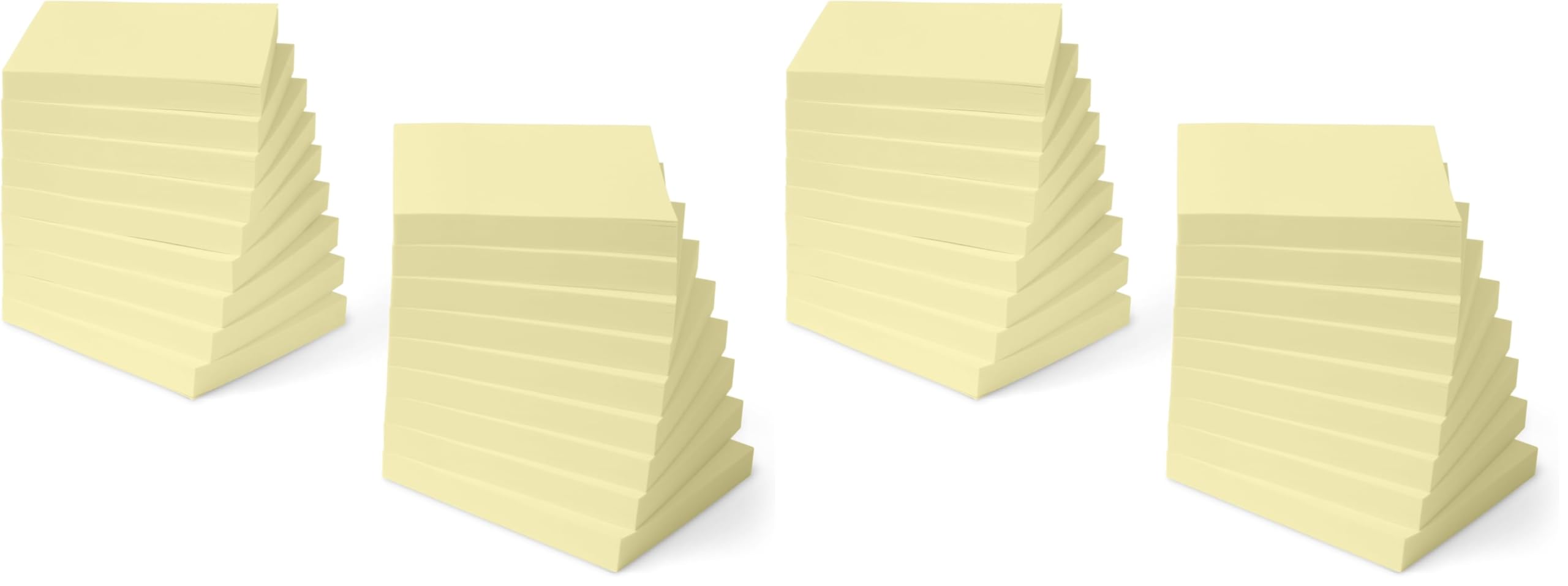 AmazonBasics Foglietti Adesivi Gialli 7,6 cm 5 Blocchi x100