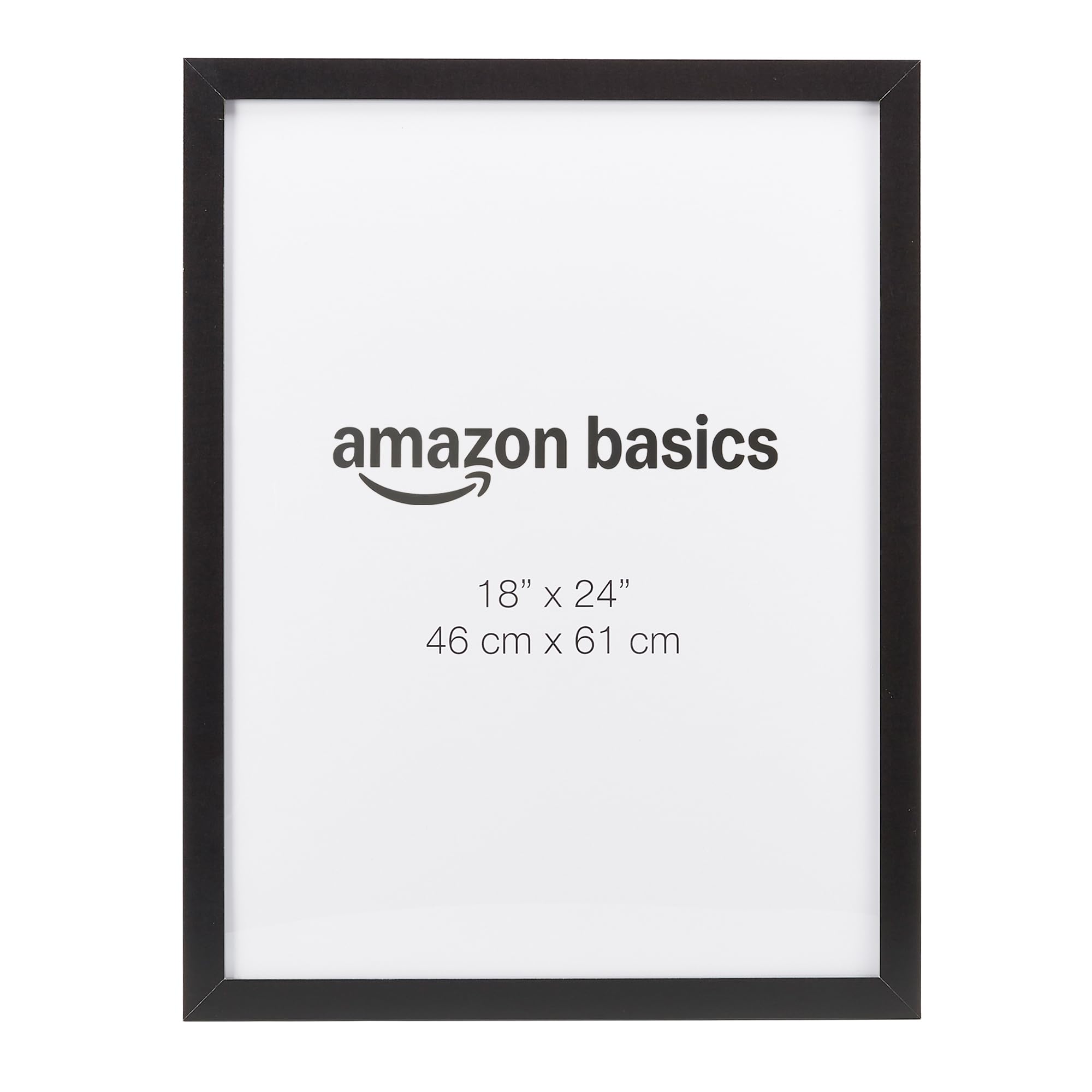Amazon Basics Cornice Legno Nera 46x61 cm Poster Foto