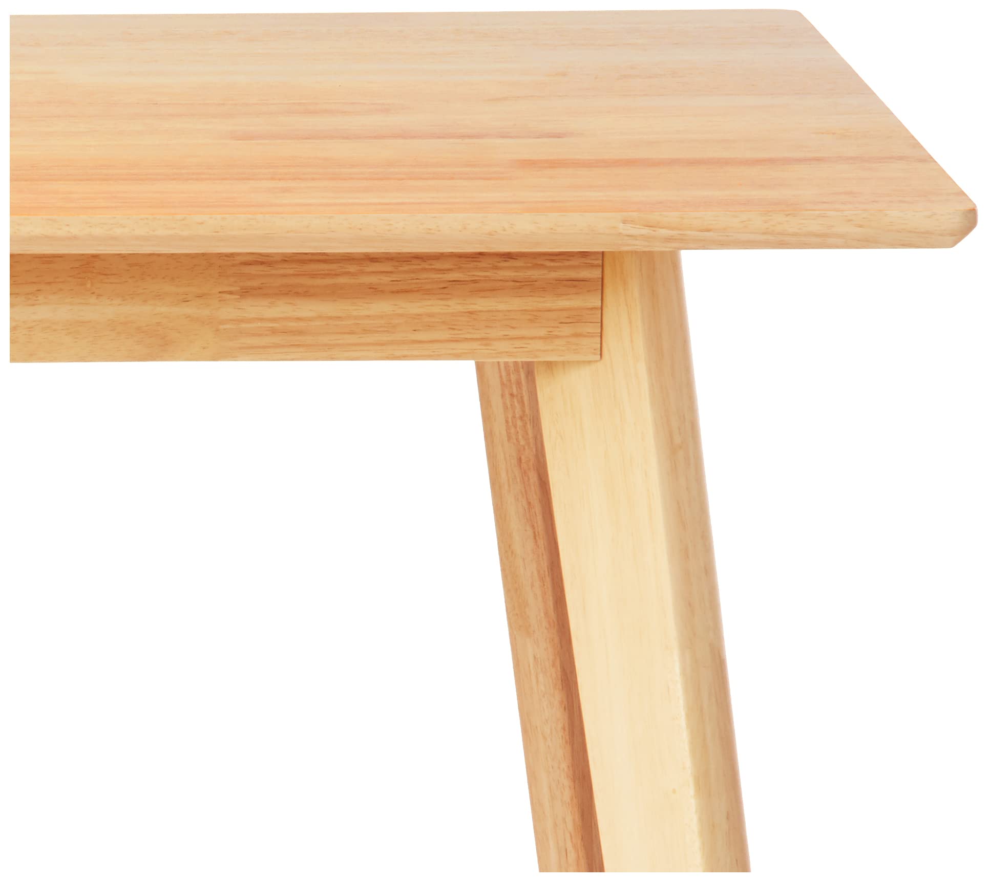 Amazon Basics Tavolo Pranzo Legno 119,4cm Naturale