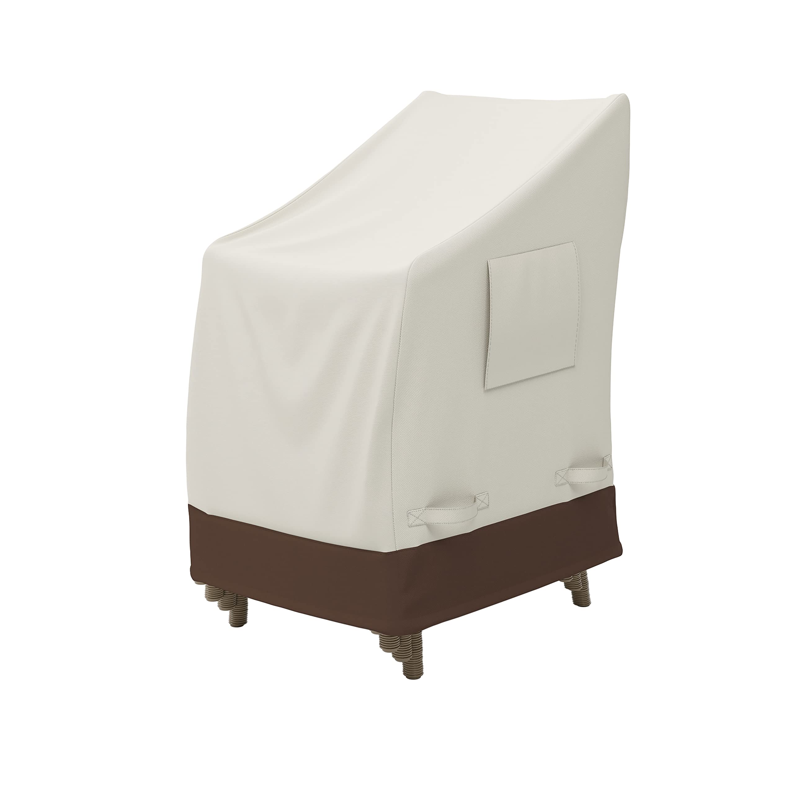 Amazon Basics Single copertura sedie giardino beige 91x63