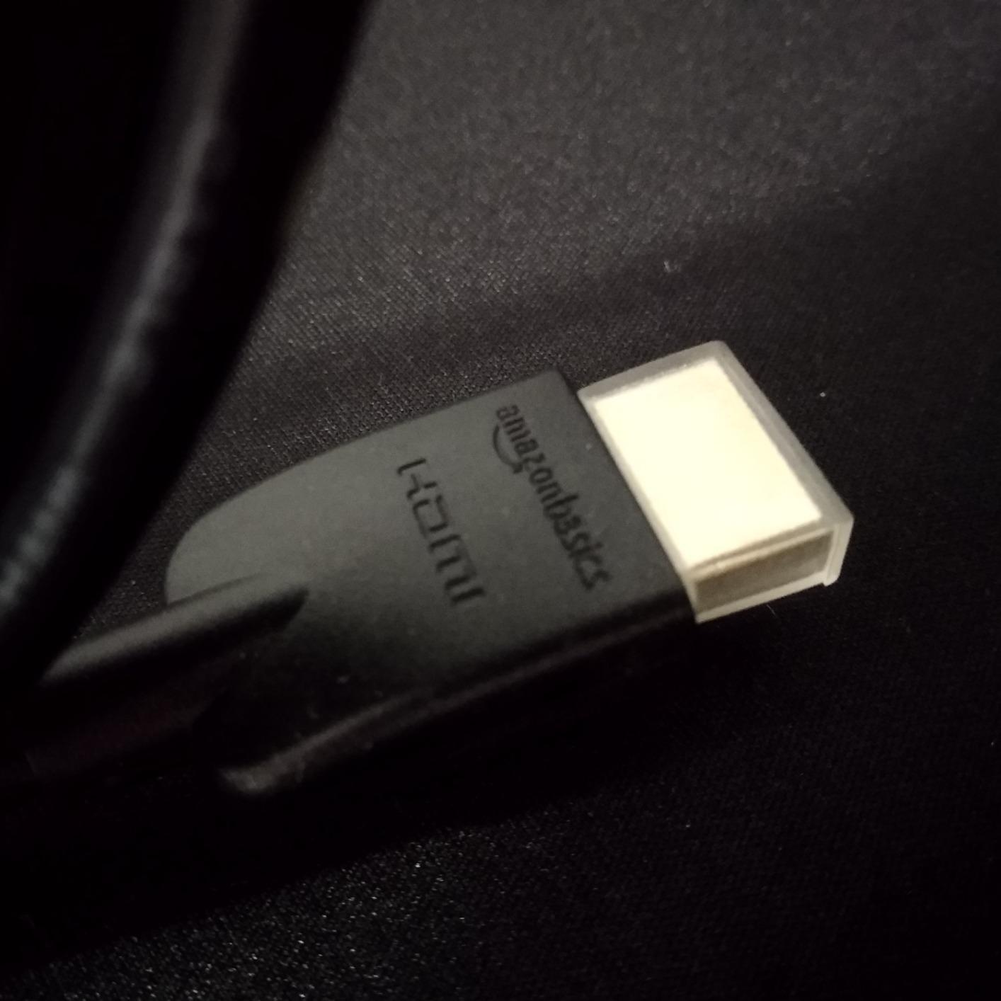 AmazonBasics Cavo HDMI Flessibile 0,3 m Nero 4K