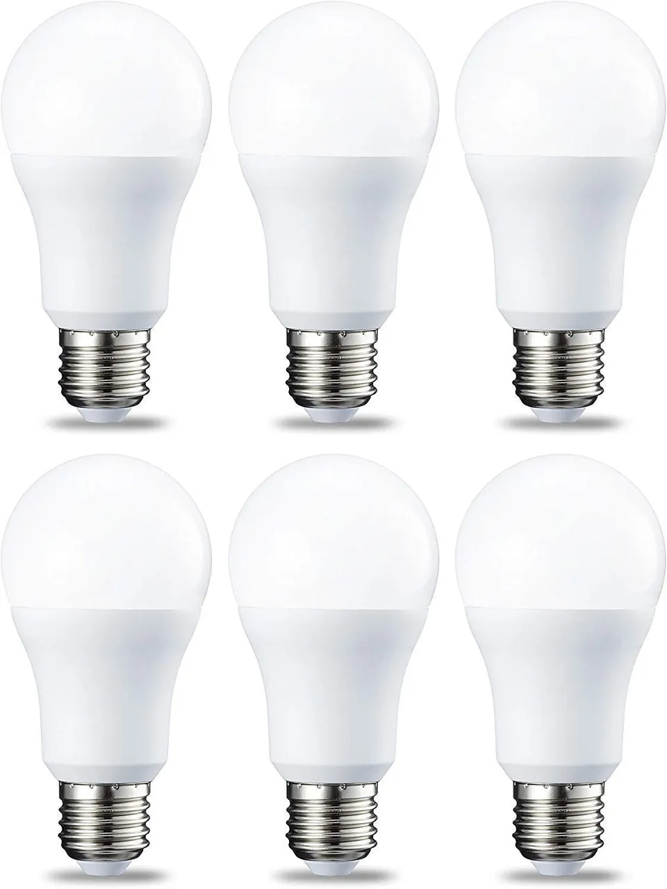 Amazon Basics Lampadine LED E27 10,5W luce calda 6 pz 1055lm