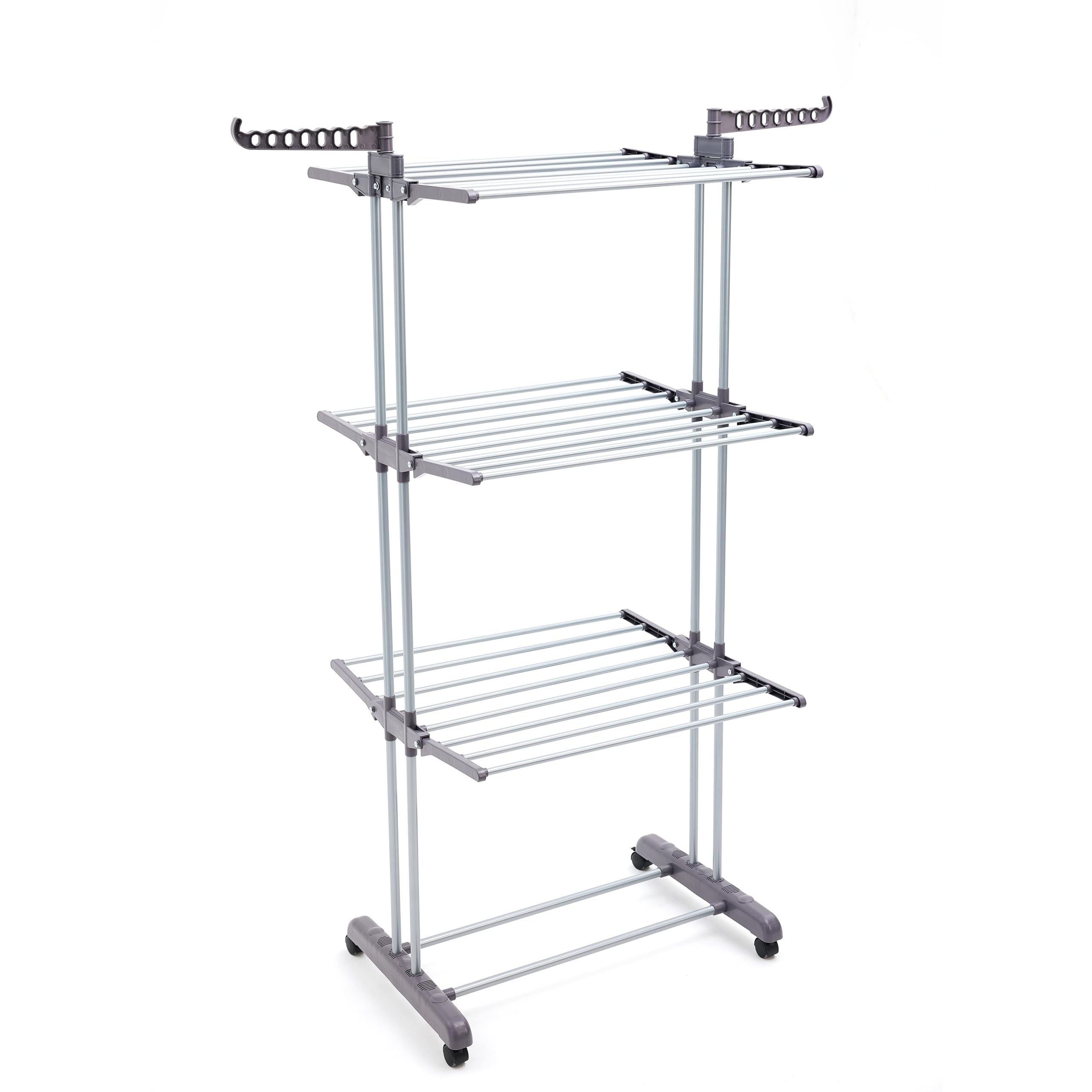 AmazonBasics Stendibiancheria a Torre 4 Livelli Bianco 173cm