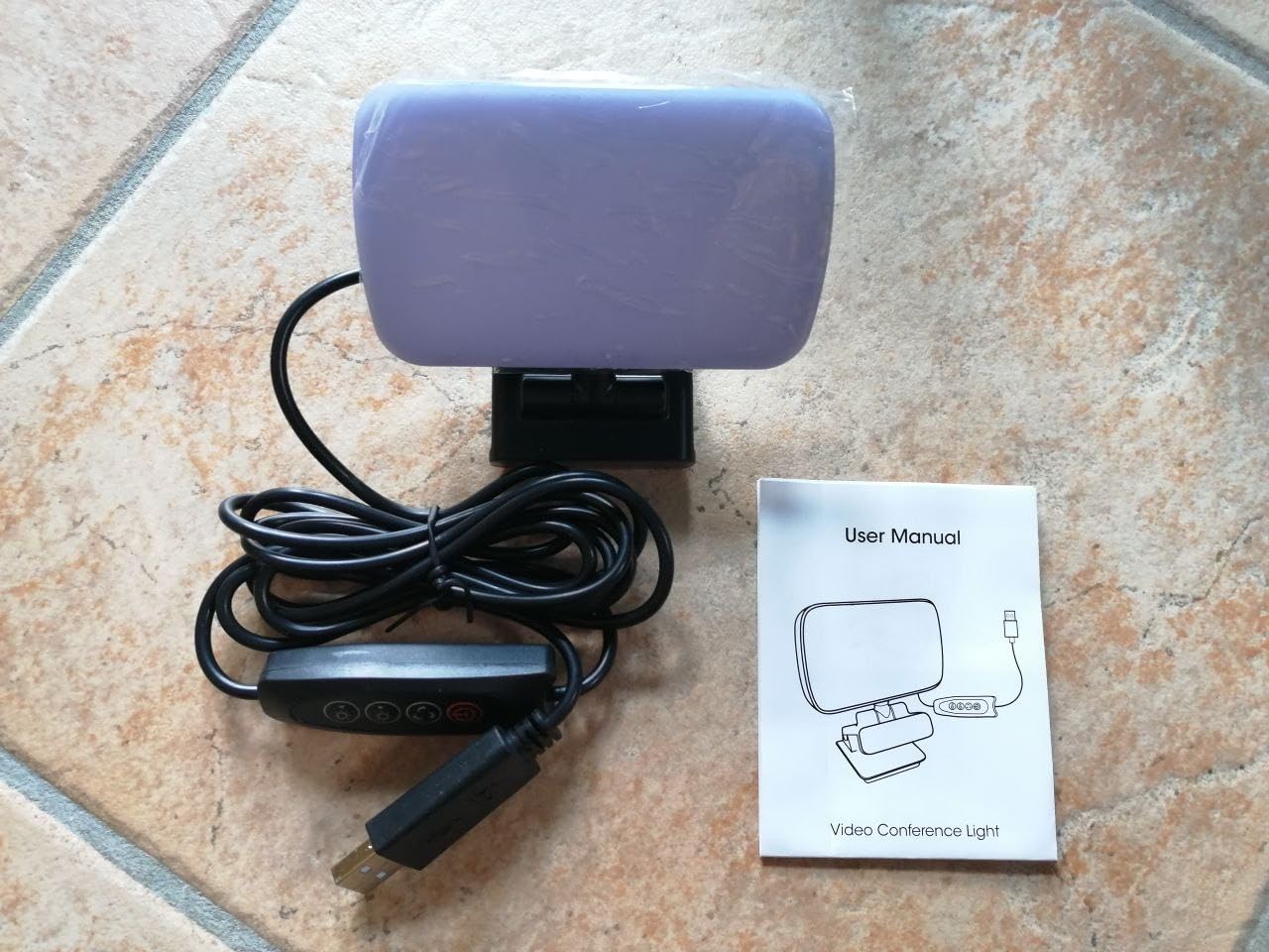 RealPlus Luce Videoconferenza LED USB Clip 3000-6500K Dimmerabile