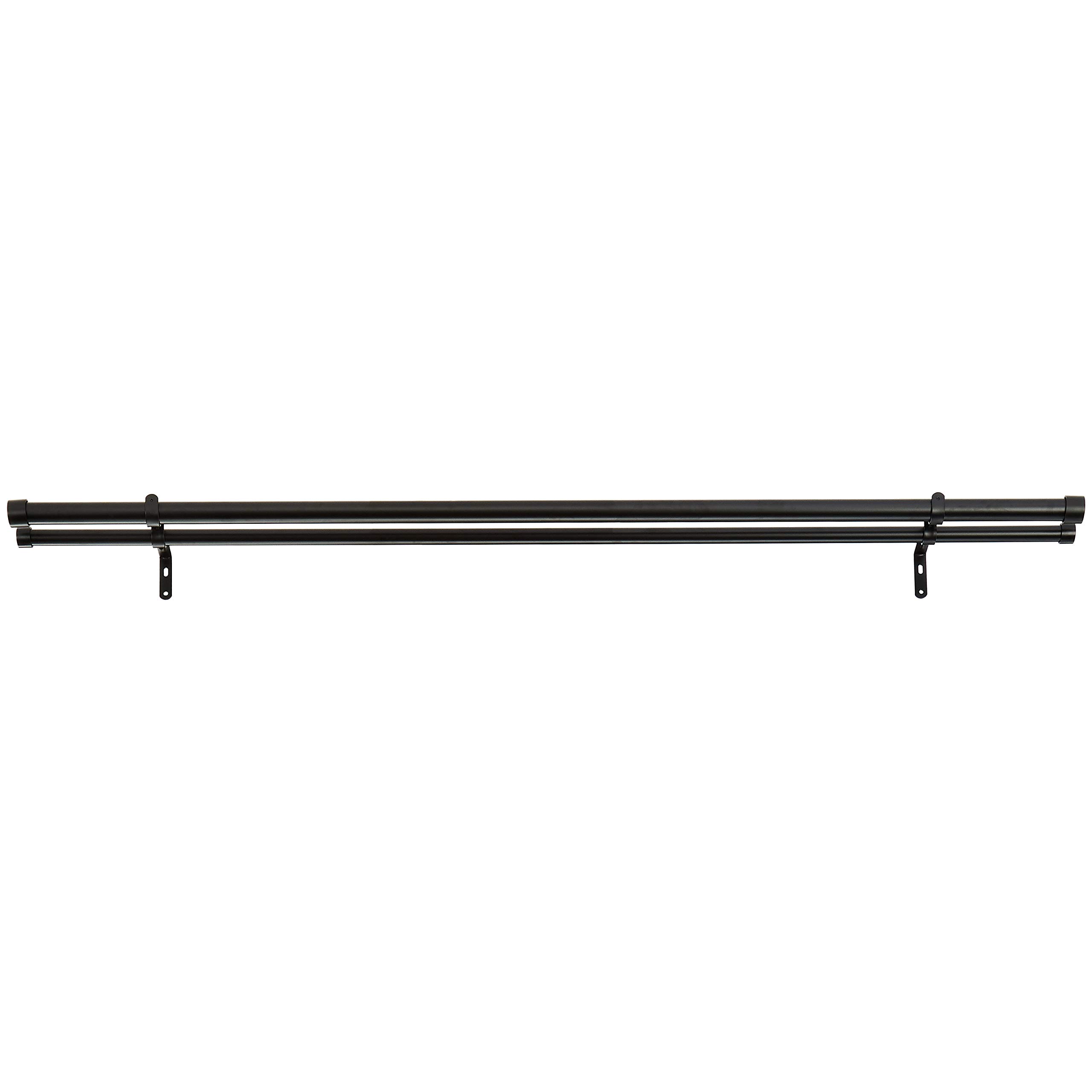 AmazonBasics Bastone Tenda Doppio 72-144 Nero decorativo