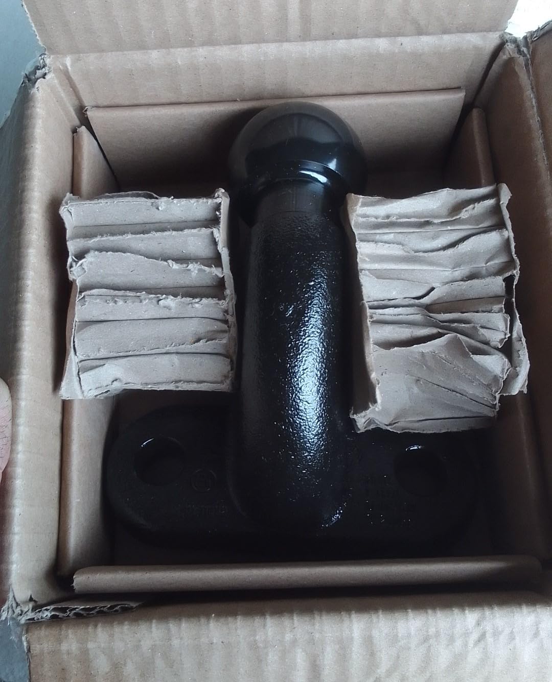 Amazon Basics Sfera Traino 50 mm Nera 3500 kg Acciaio