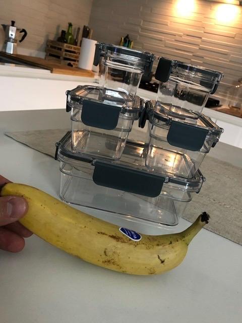 AmazonBasics Contenitori alimenti Tritan 22 pezzi ermetici