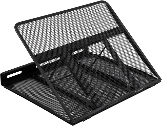 Amazon Basics Supporto Laptop 17,3 Pollici Nero 7 Livelli