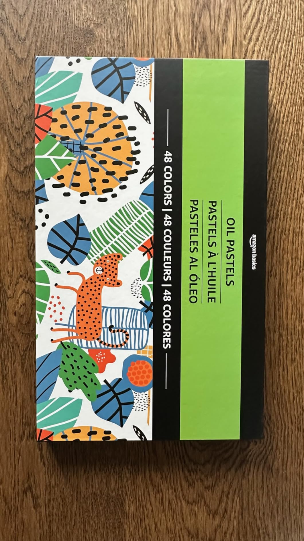 Amazon Basics pastelli a olio morbidi 48 colori per artisti
