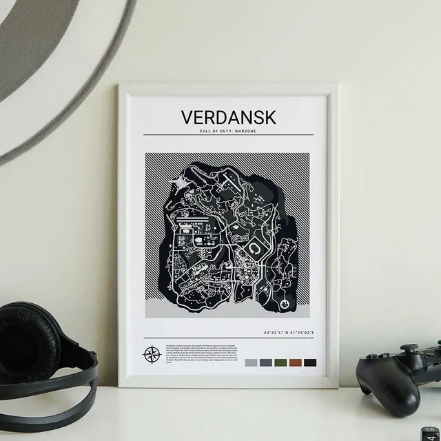 Aim COD Manifesto Verdansk poster Call of Duty