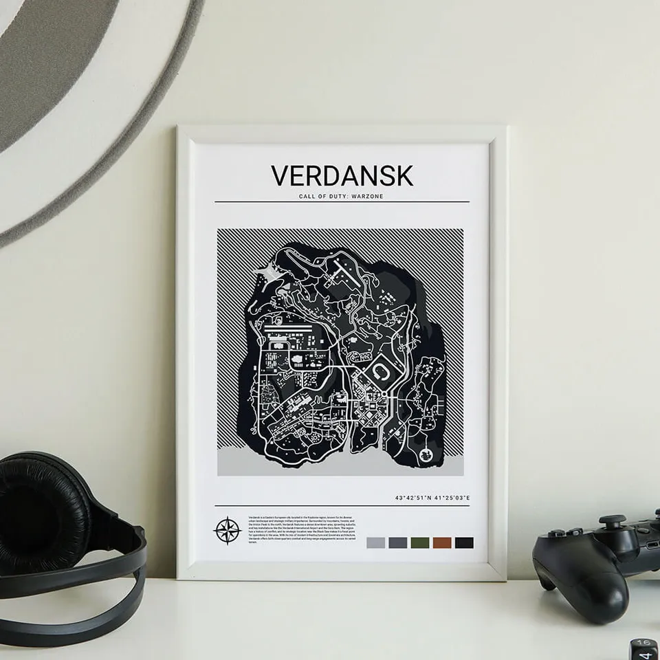 Aim COD Manifesto Verdansk poster Call of Duty